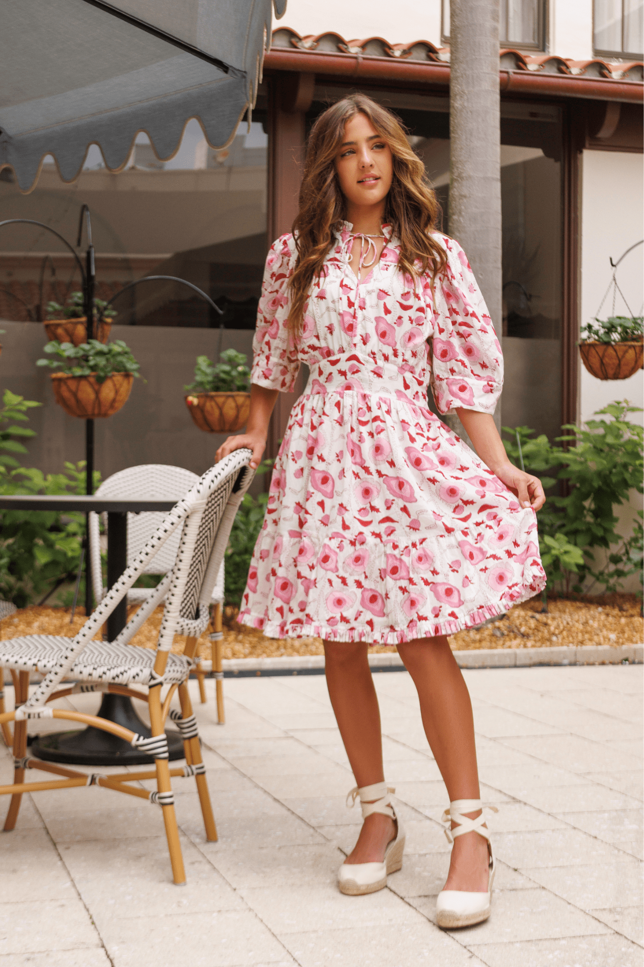 white christmas dresses Order Now Anuka Floral Dress in Pink