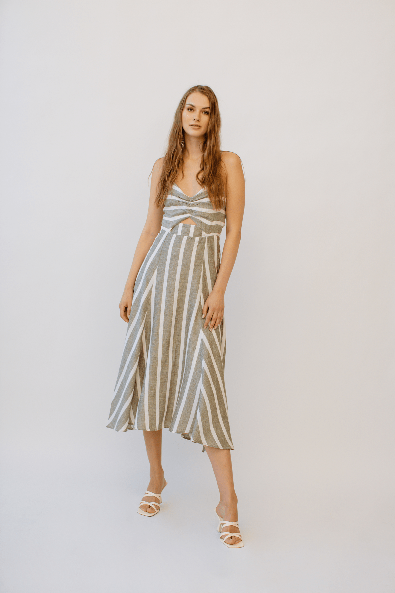 Filomena Stripe Grey