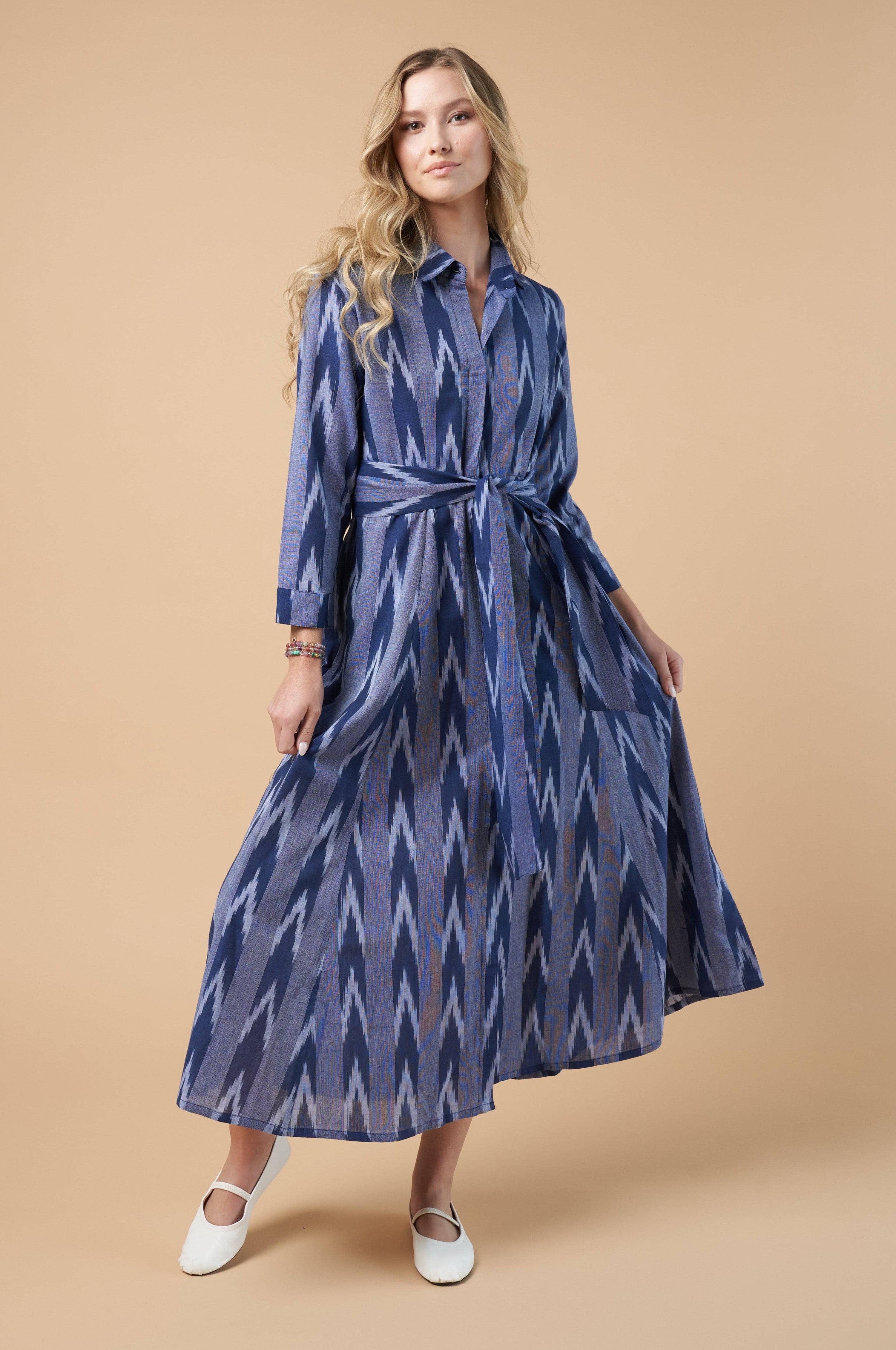 Luciana Ikat Dress