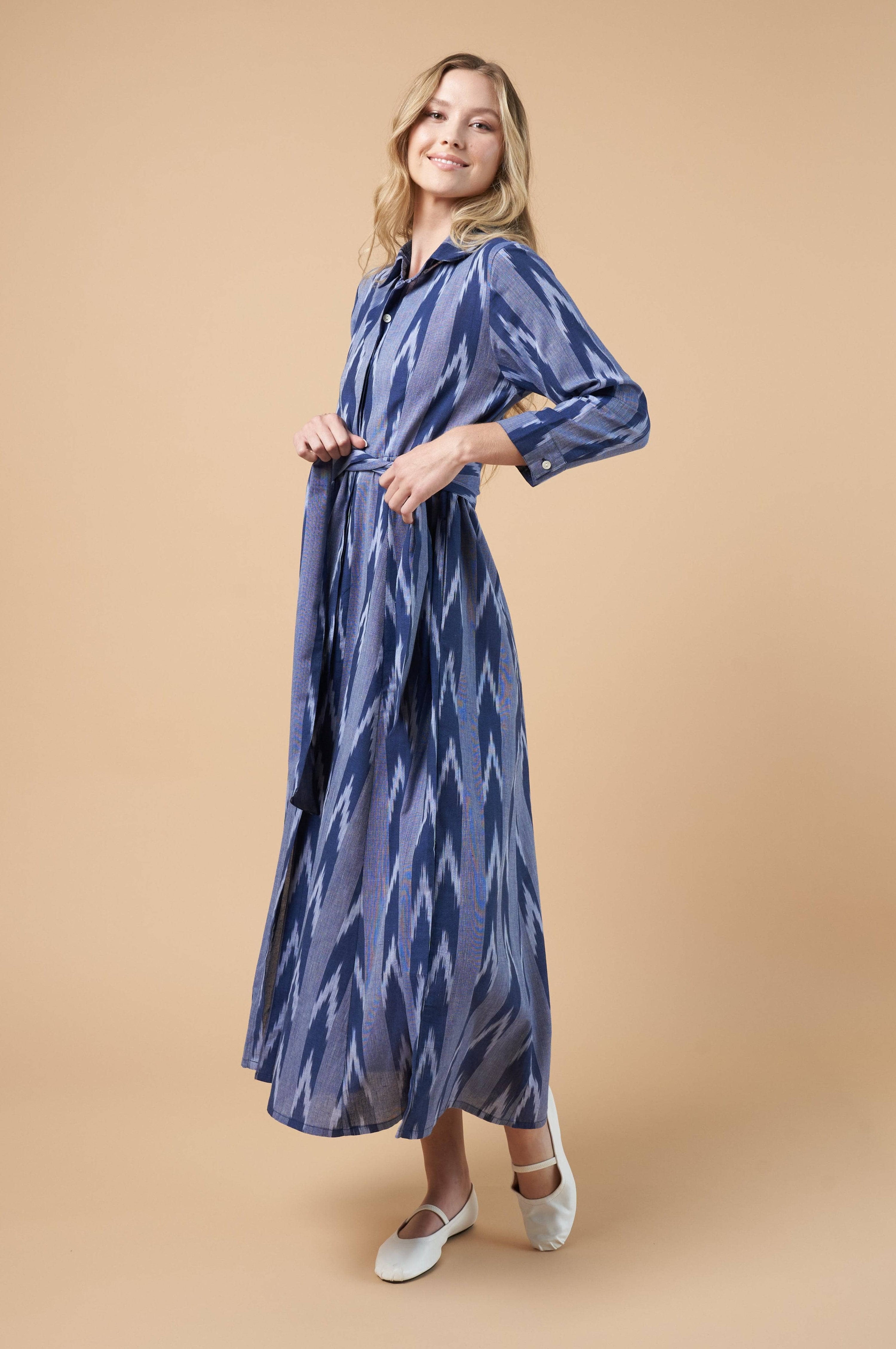 Luciana Ikat Dress