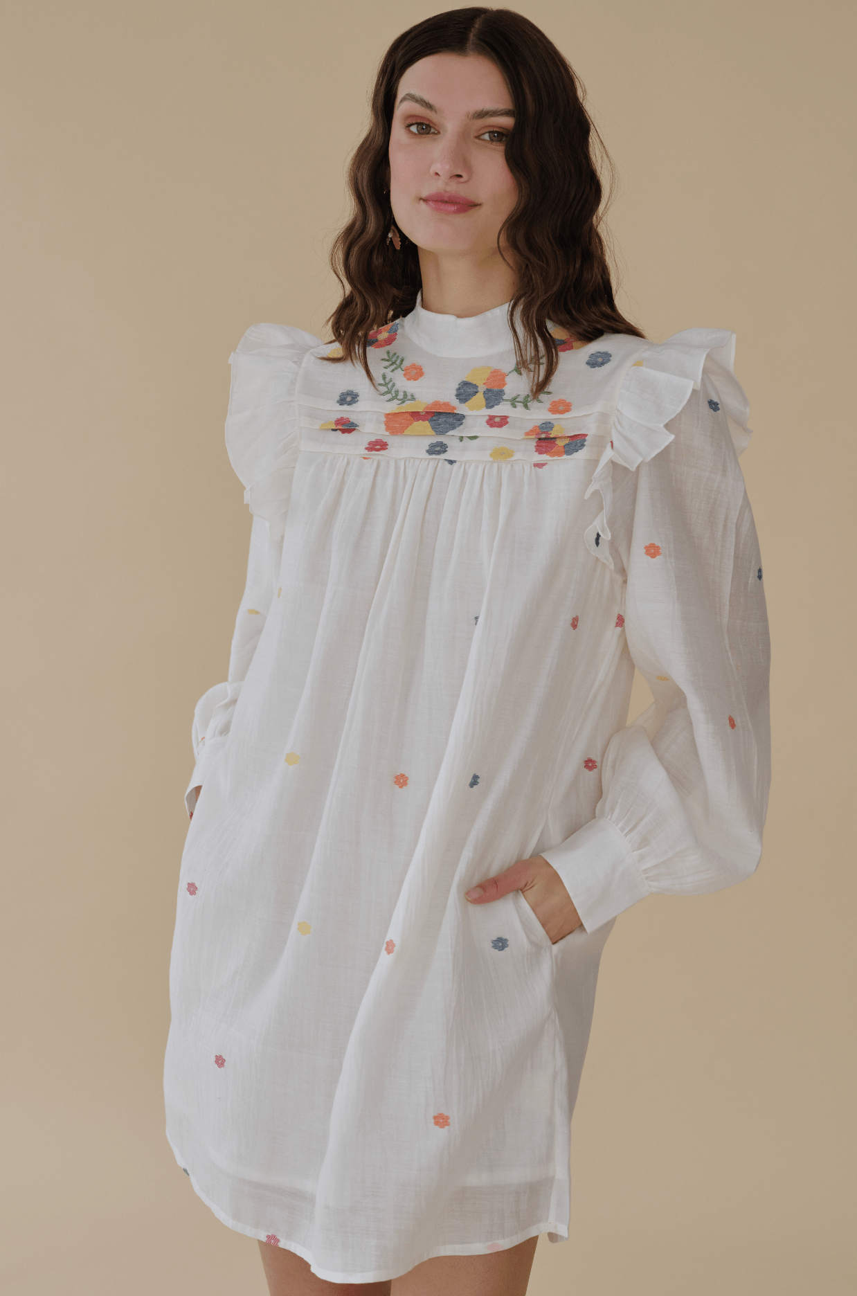 white sun dress short Order Now Lola Summer while the breathable fabric Womens Dresses Fashion World bohemian style wedding dresses Color:Pink/Multicolor
