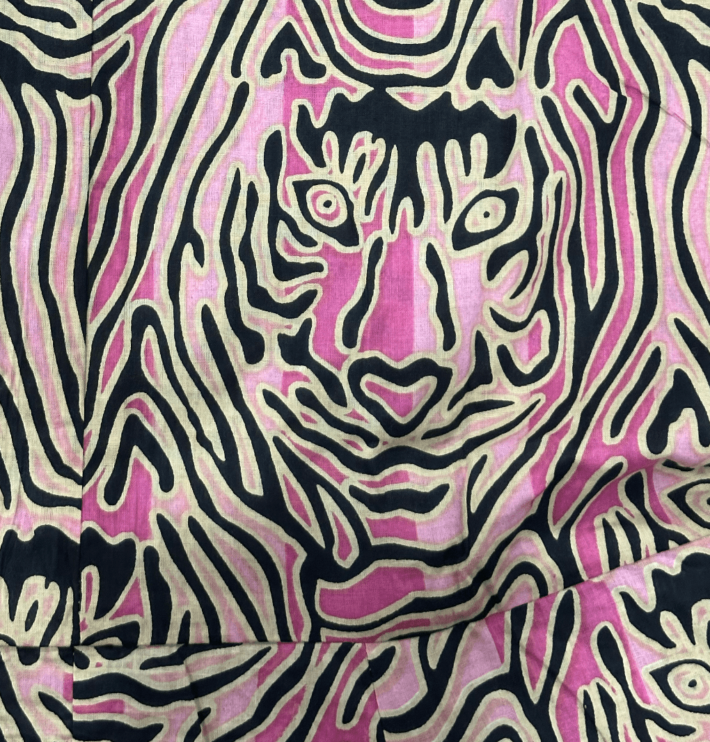 Luciana Tiger Dress Pink
