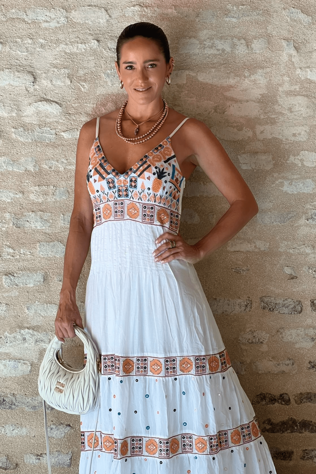 Order Now Moana Dress White | Guadalupe Design S / White Order Now Moana Dress White | Guadalupe Design S / White