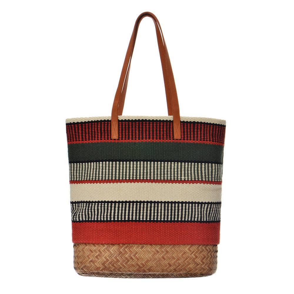Mykonos Tote Rust Multi – Guadalupe Design