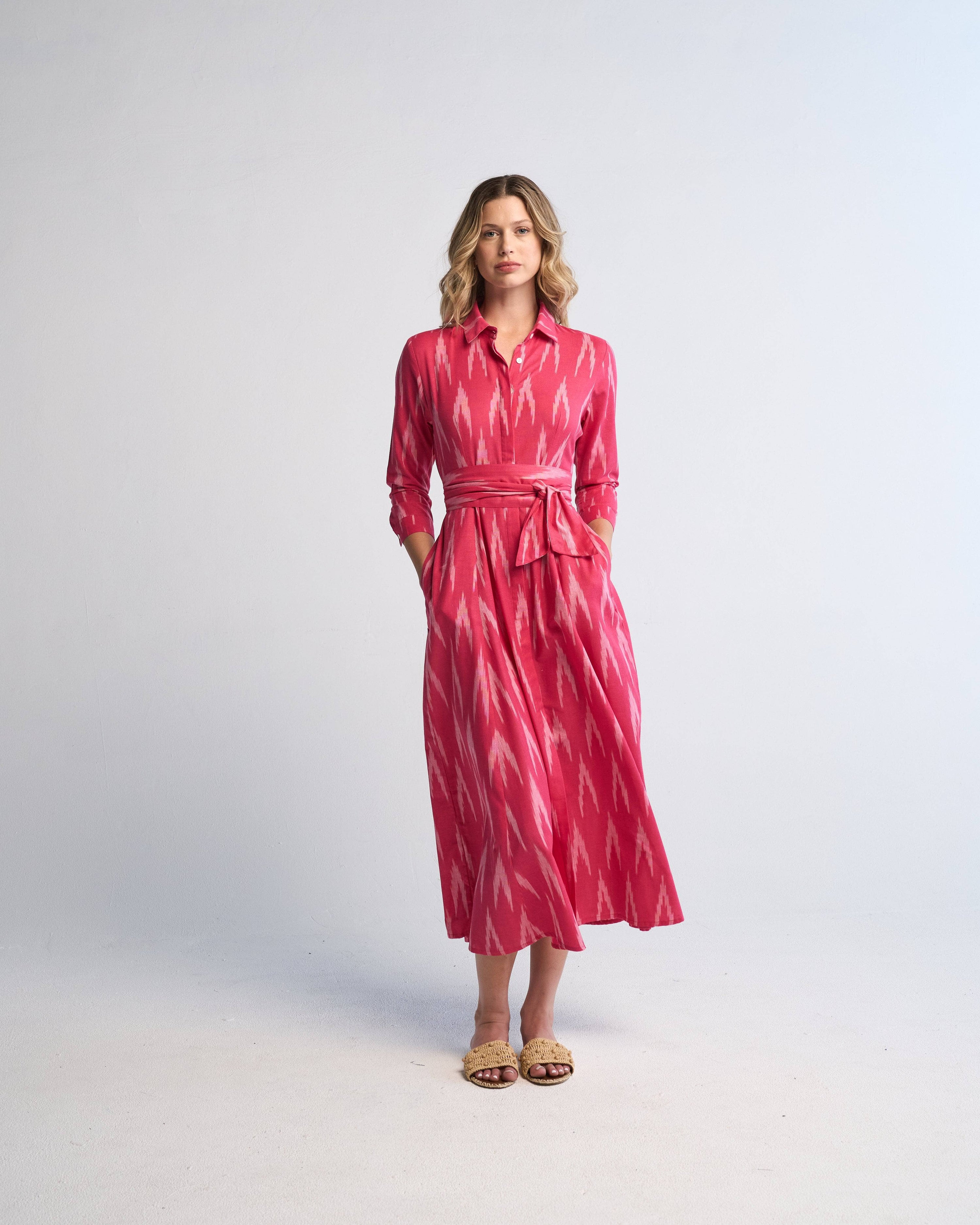 Luciana Ikat Dress