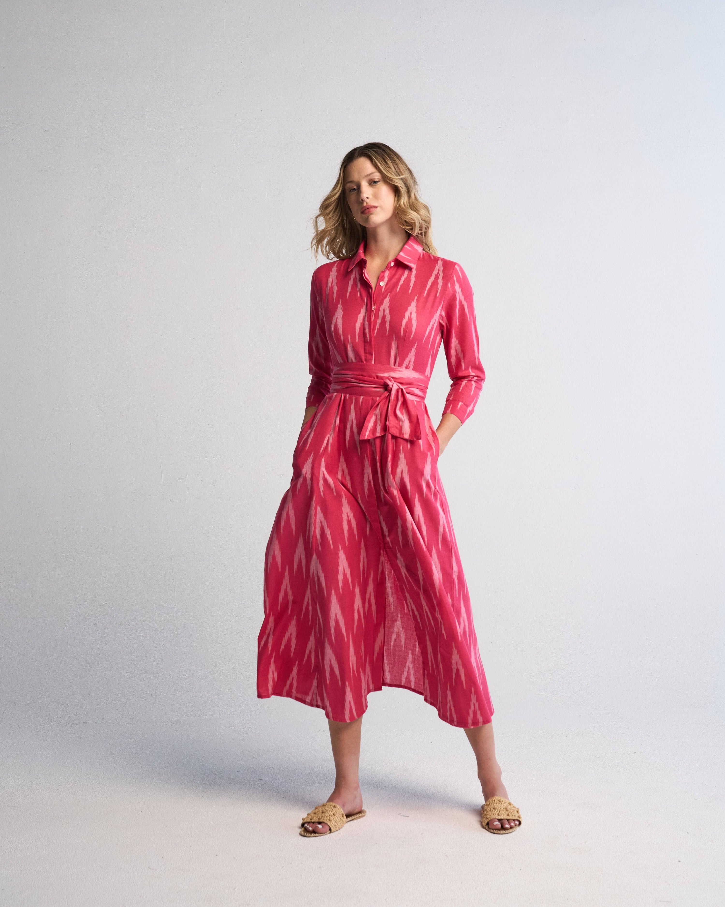 Luciana Ikat Dress