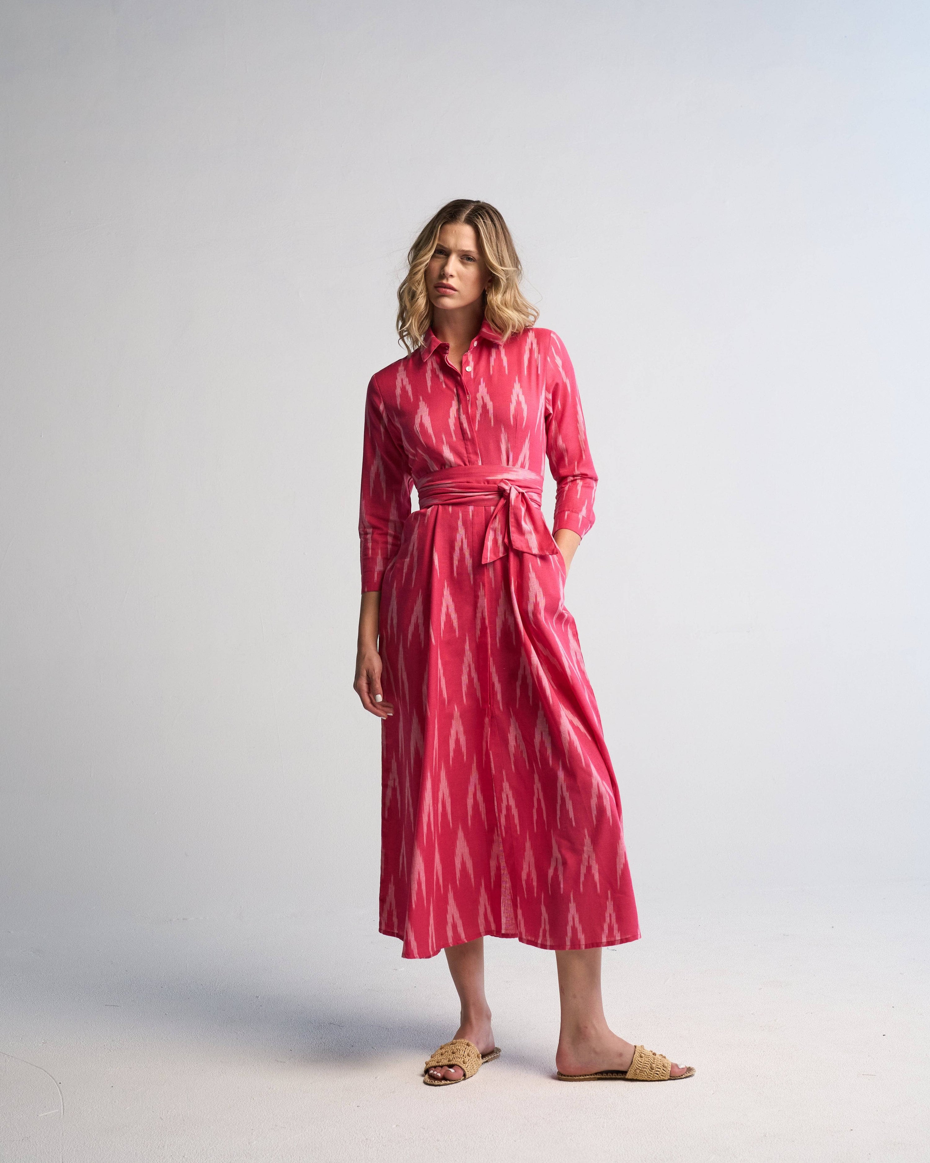 Luciana Ikat Dress