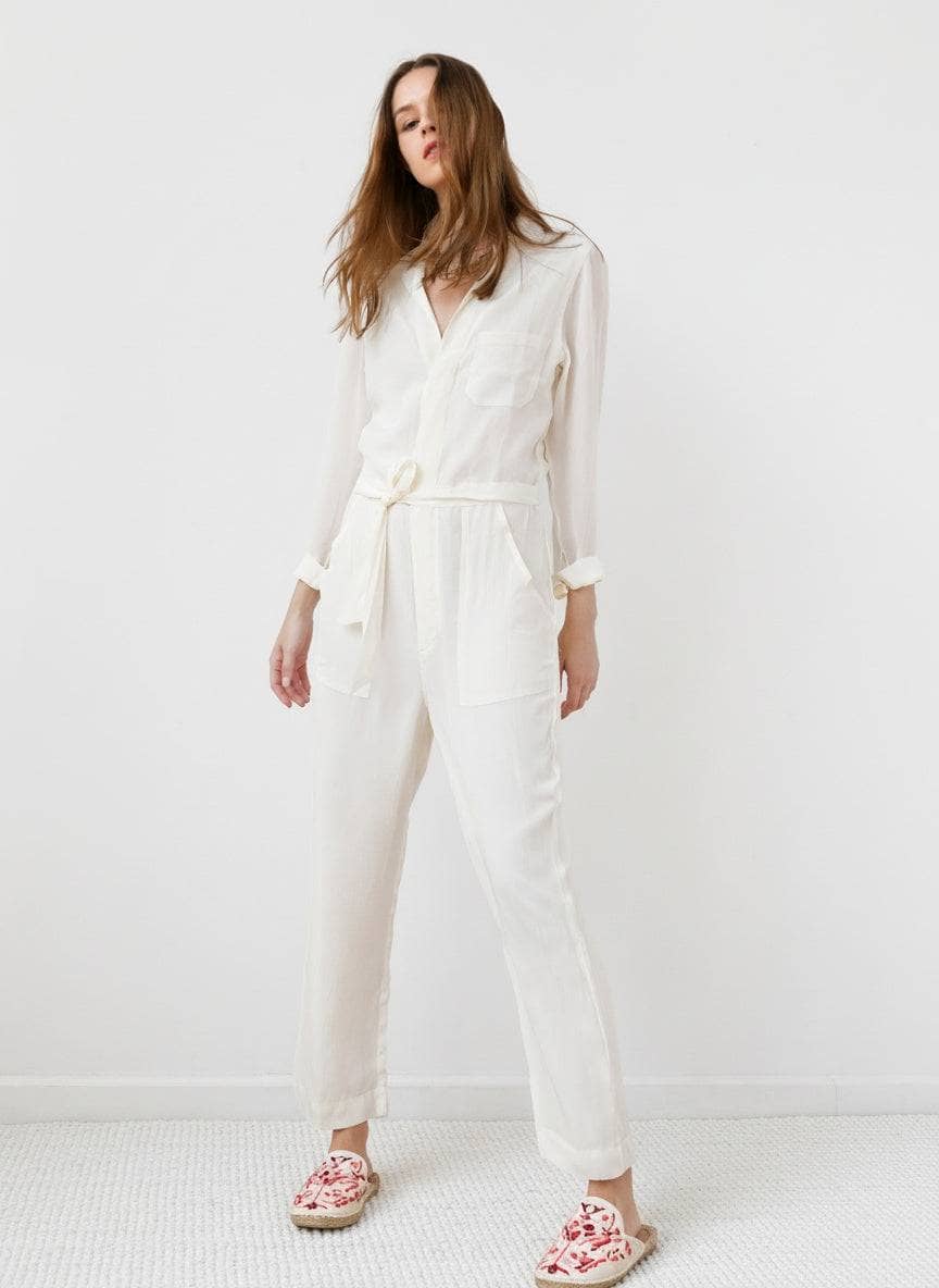 Lydia Jumpsuit White