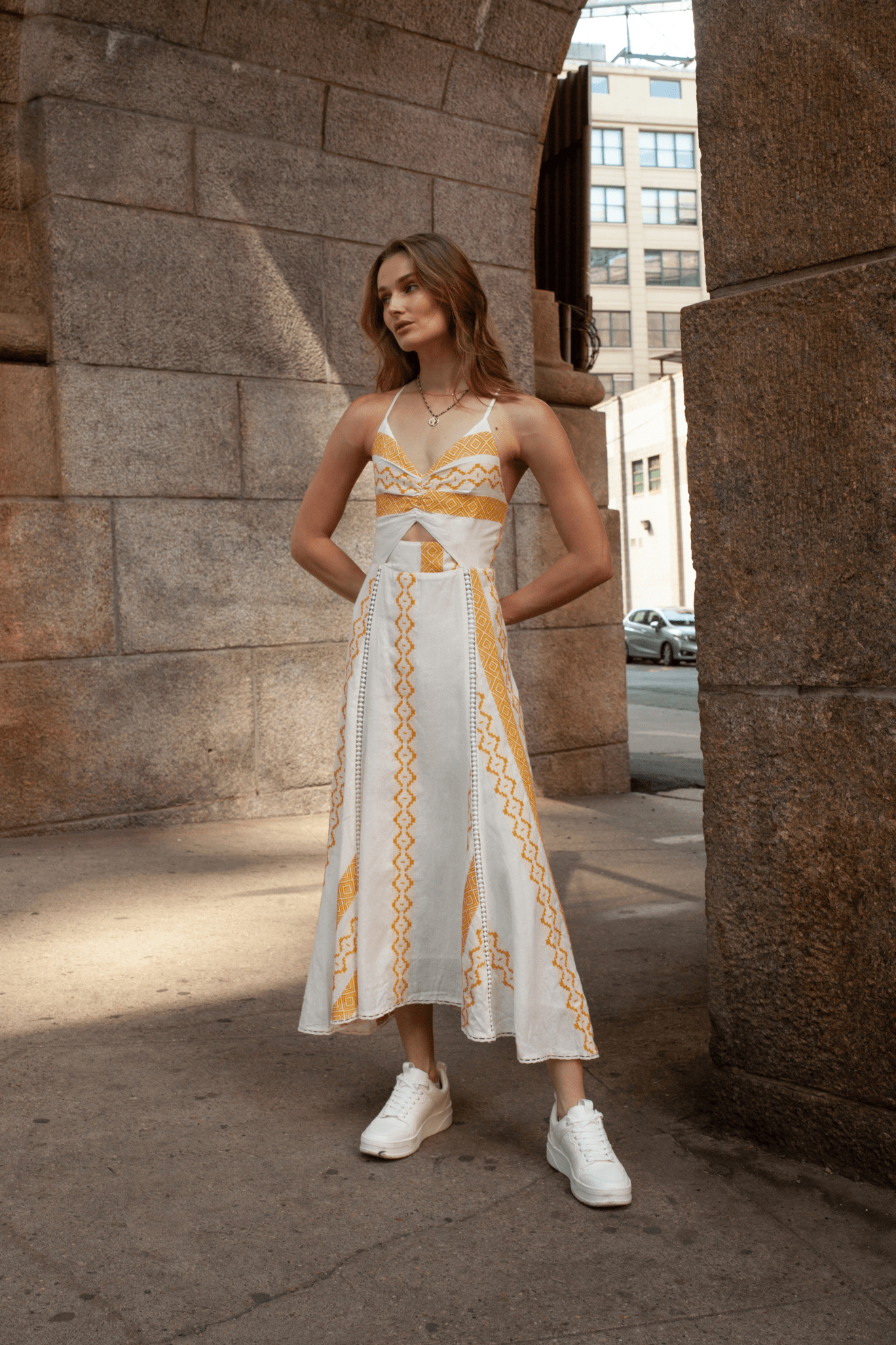 Filomena Linen Dress