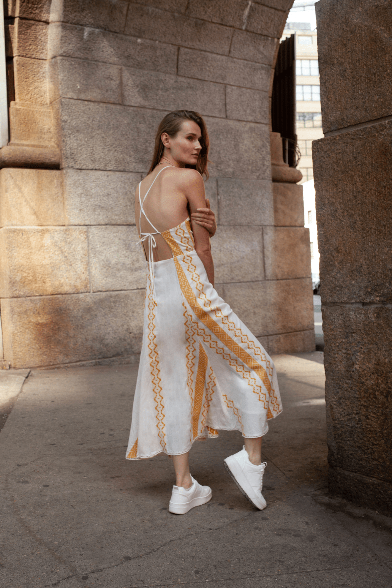 Filomena Linen Dress