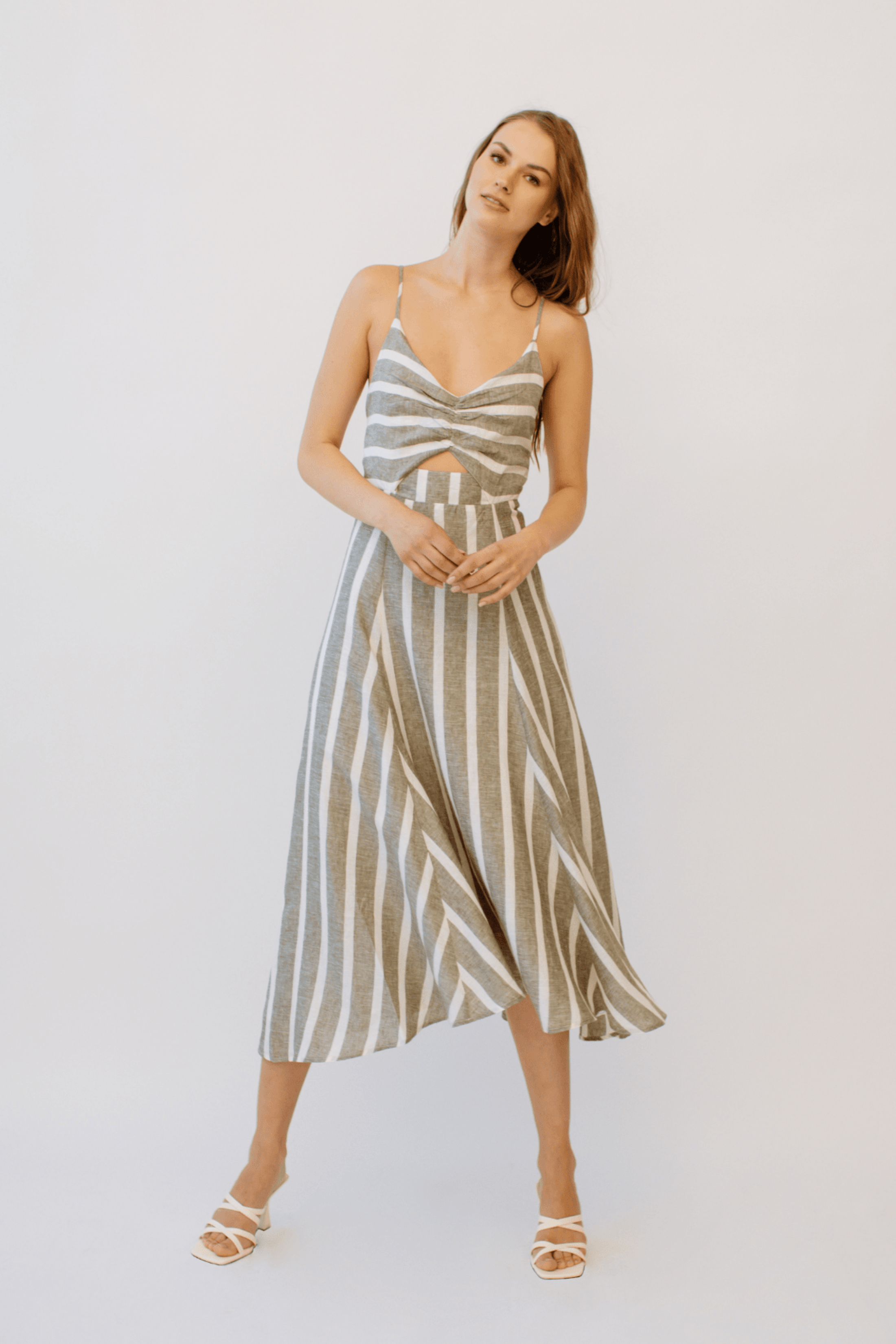 Filomena Stripe Dress