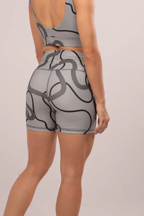 Alejandra Black Waves Short