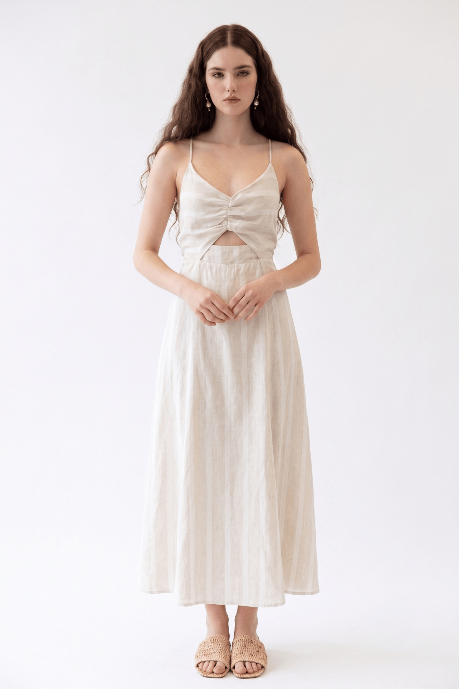 Filomena Stripe Beige