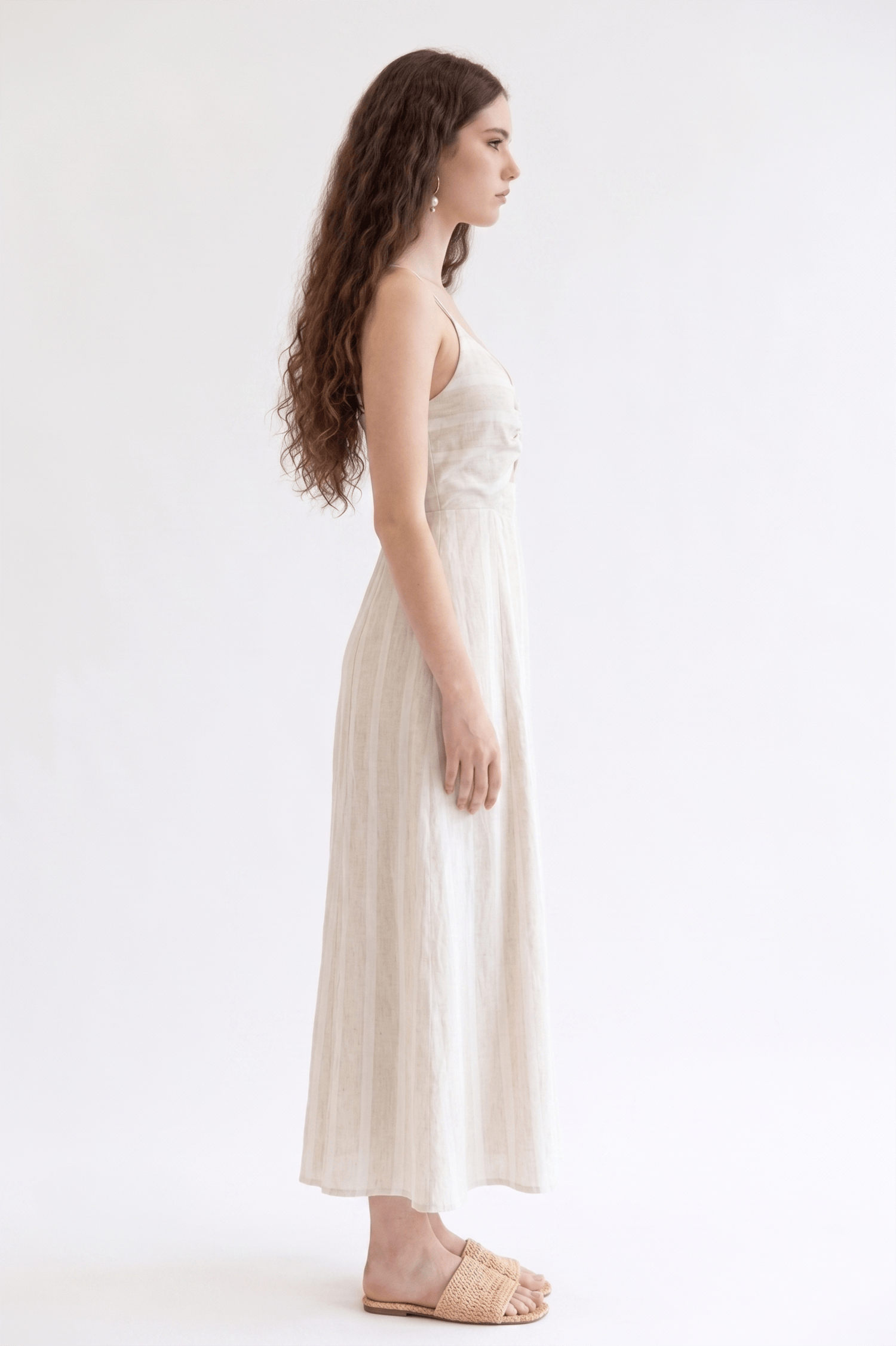 Filomena Stripe Beige