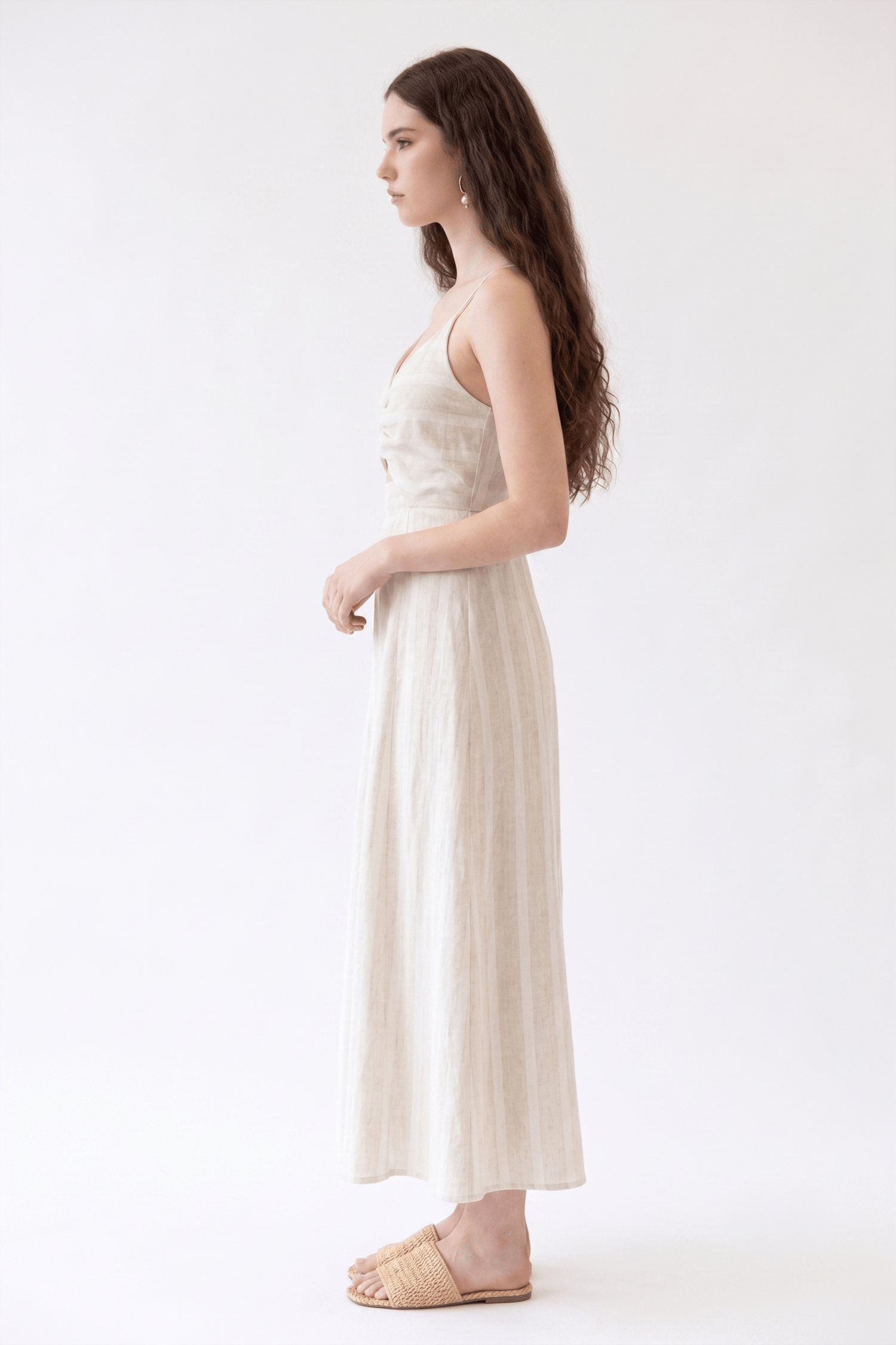 Filomena Stripe Beige