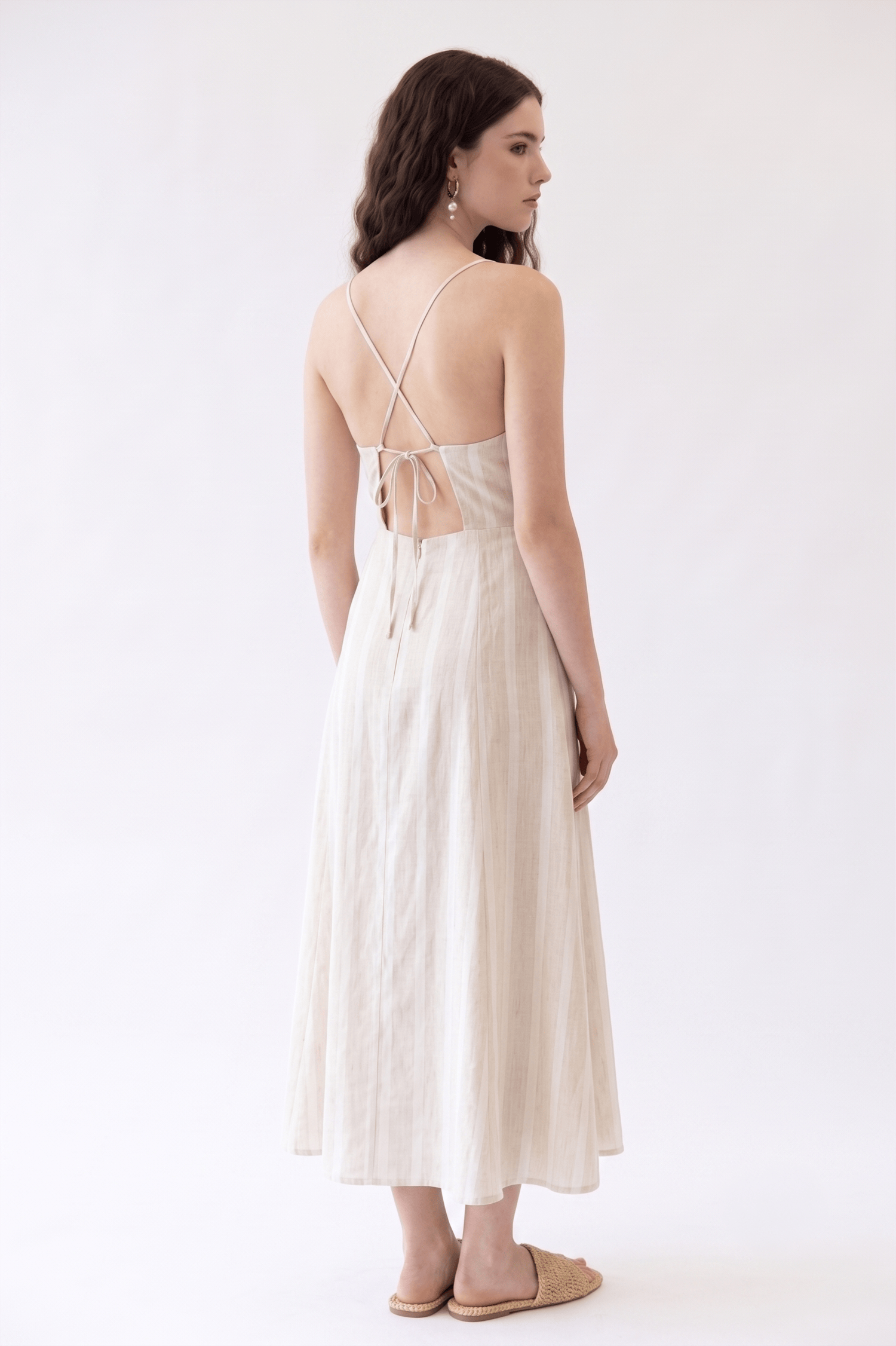 Filomena Stripe Beige