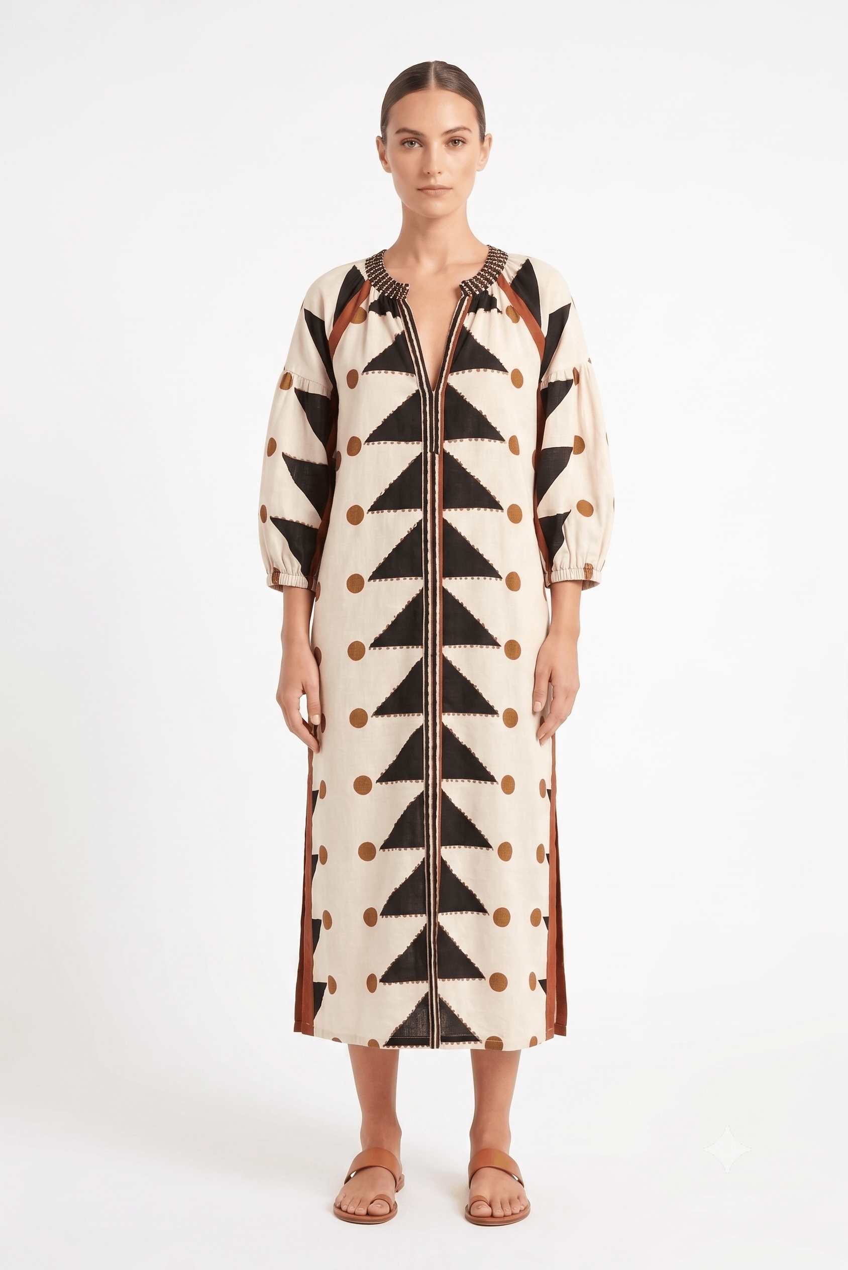 Sabana Kaftan Black