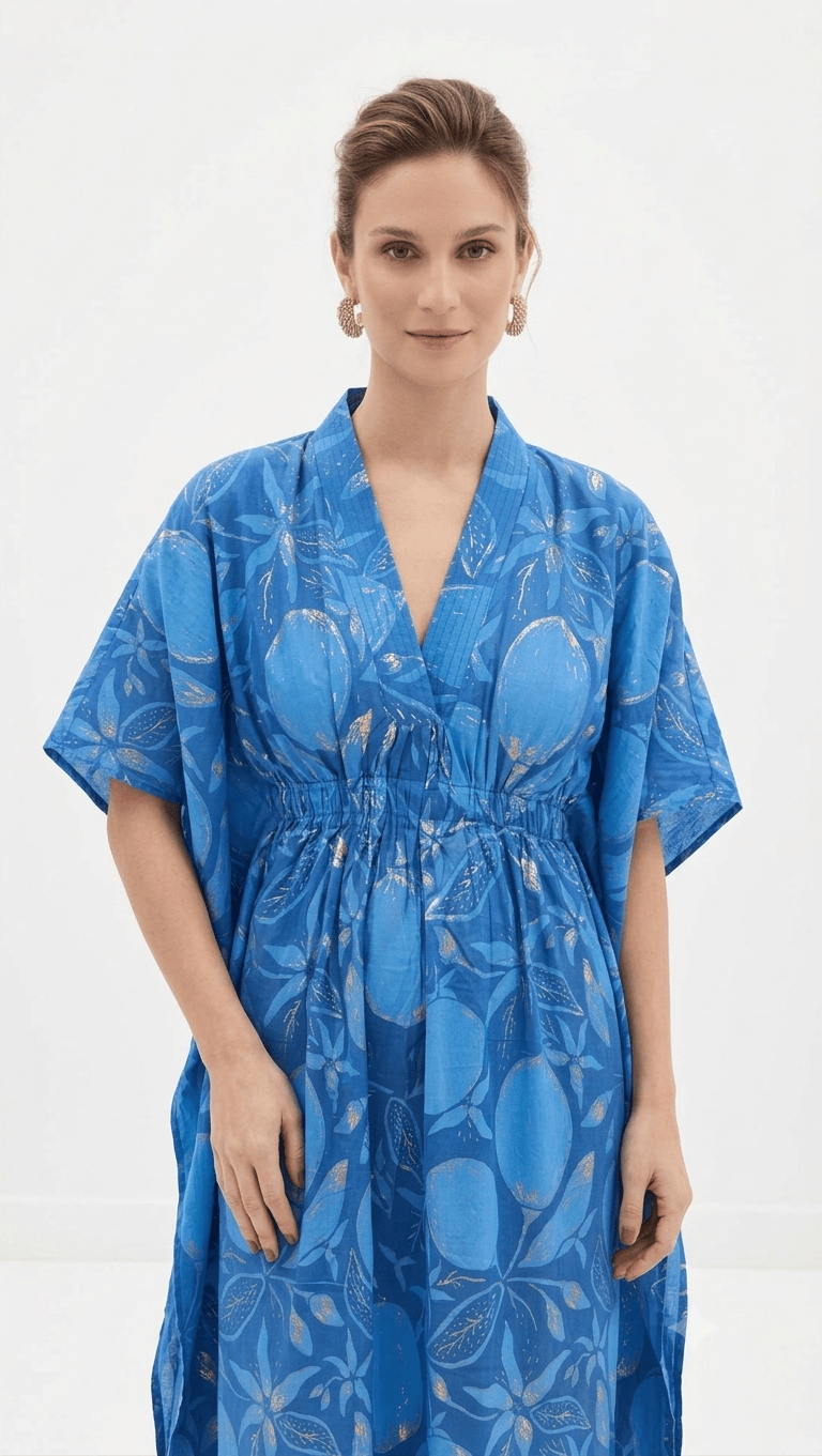 Imani Kaftan Blue