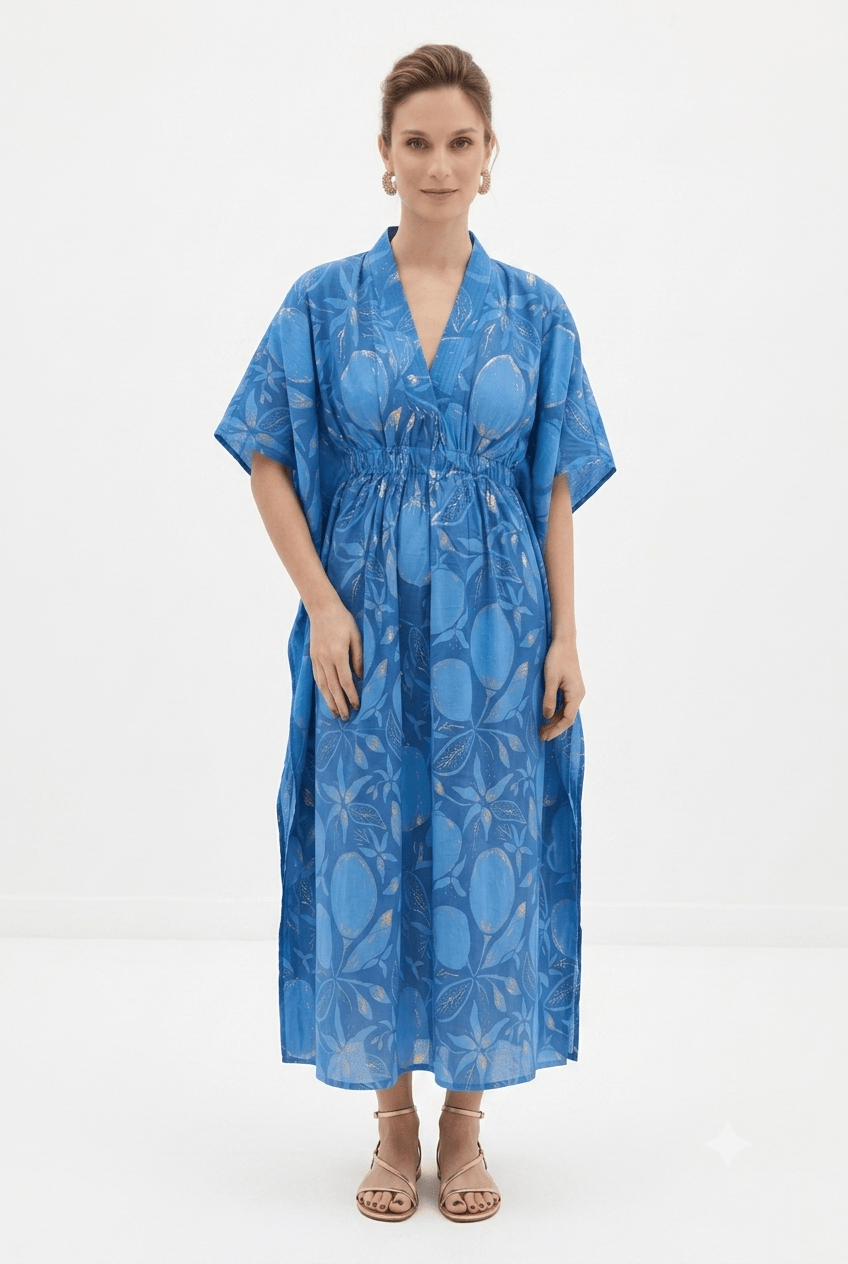 Imani Kaftan Blue