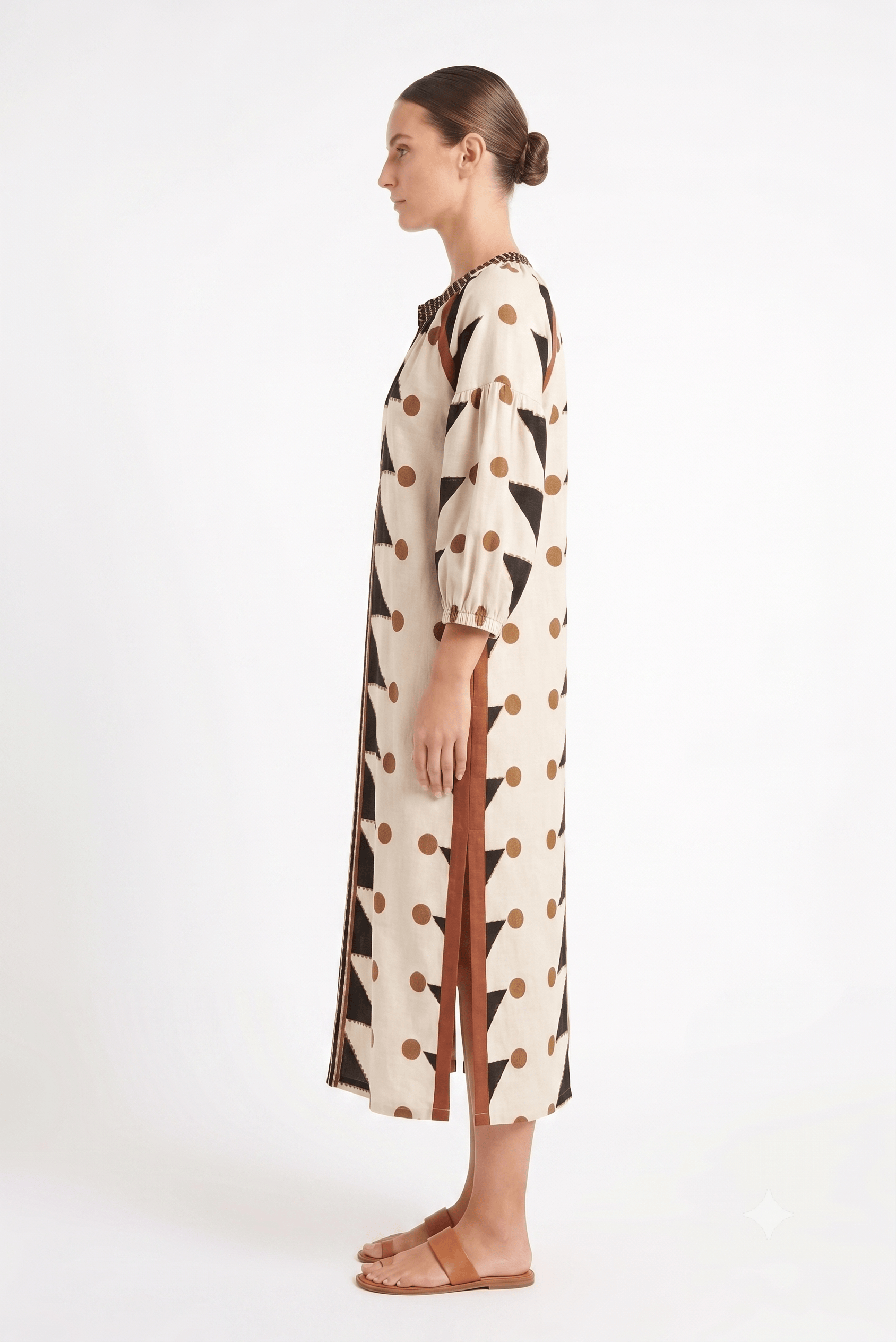 Sabana Kaftan Black