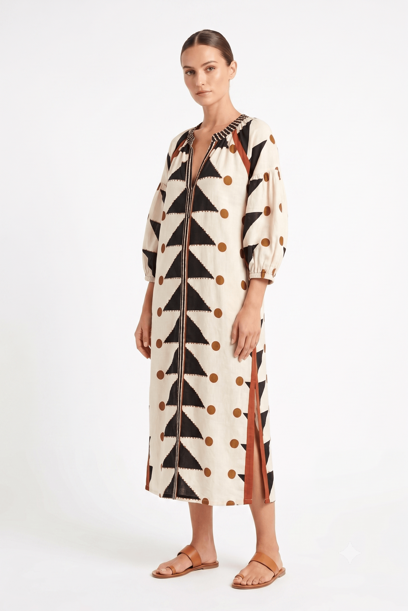 Sabana Kaftan Black