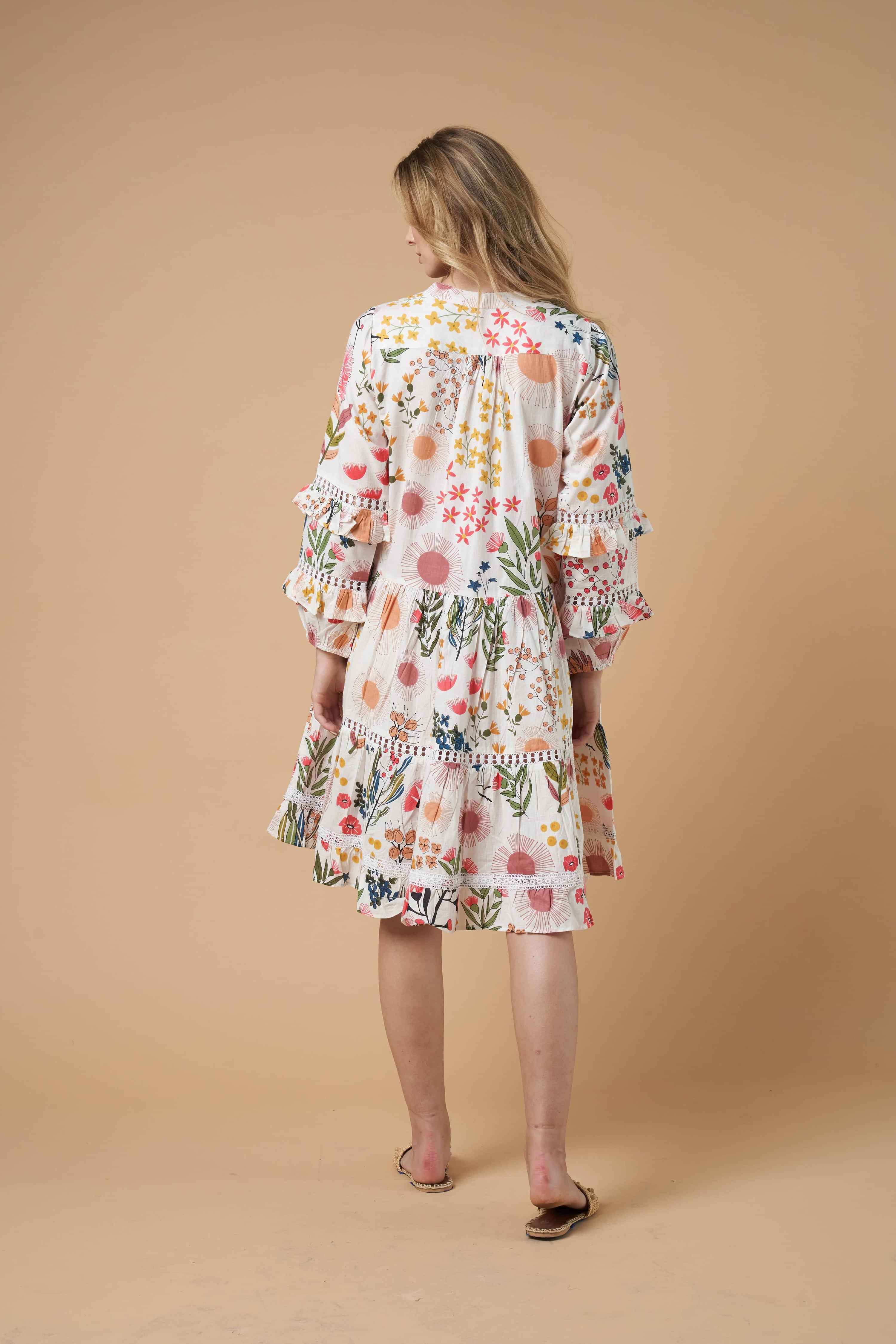 Lily Short Dress-Guadalupe Design