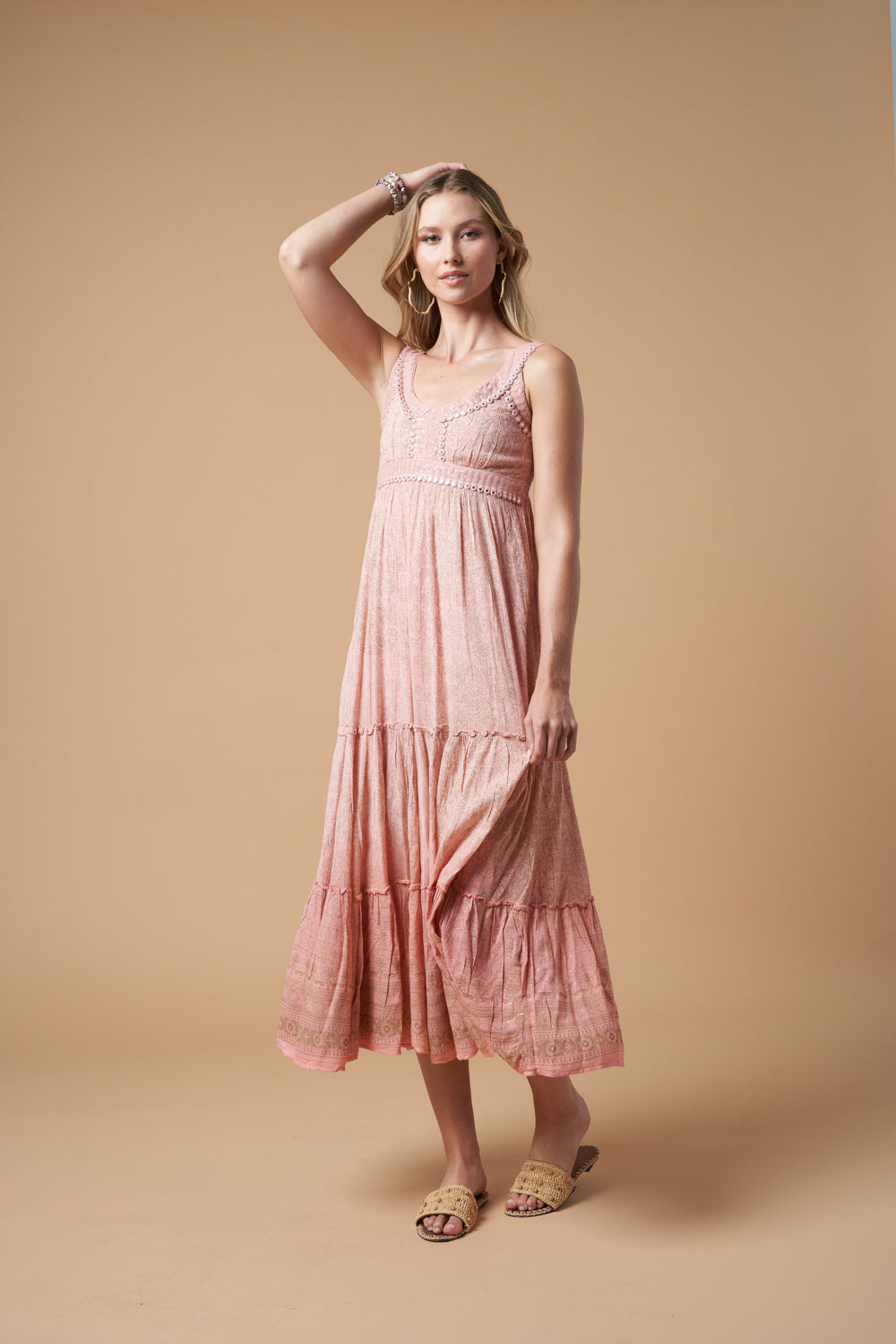 Lotus Dress Pink