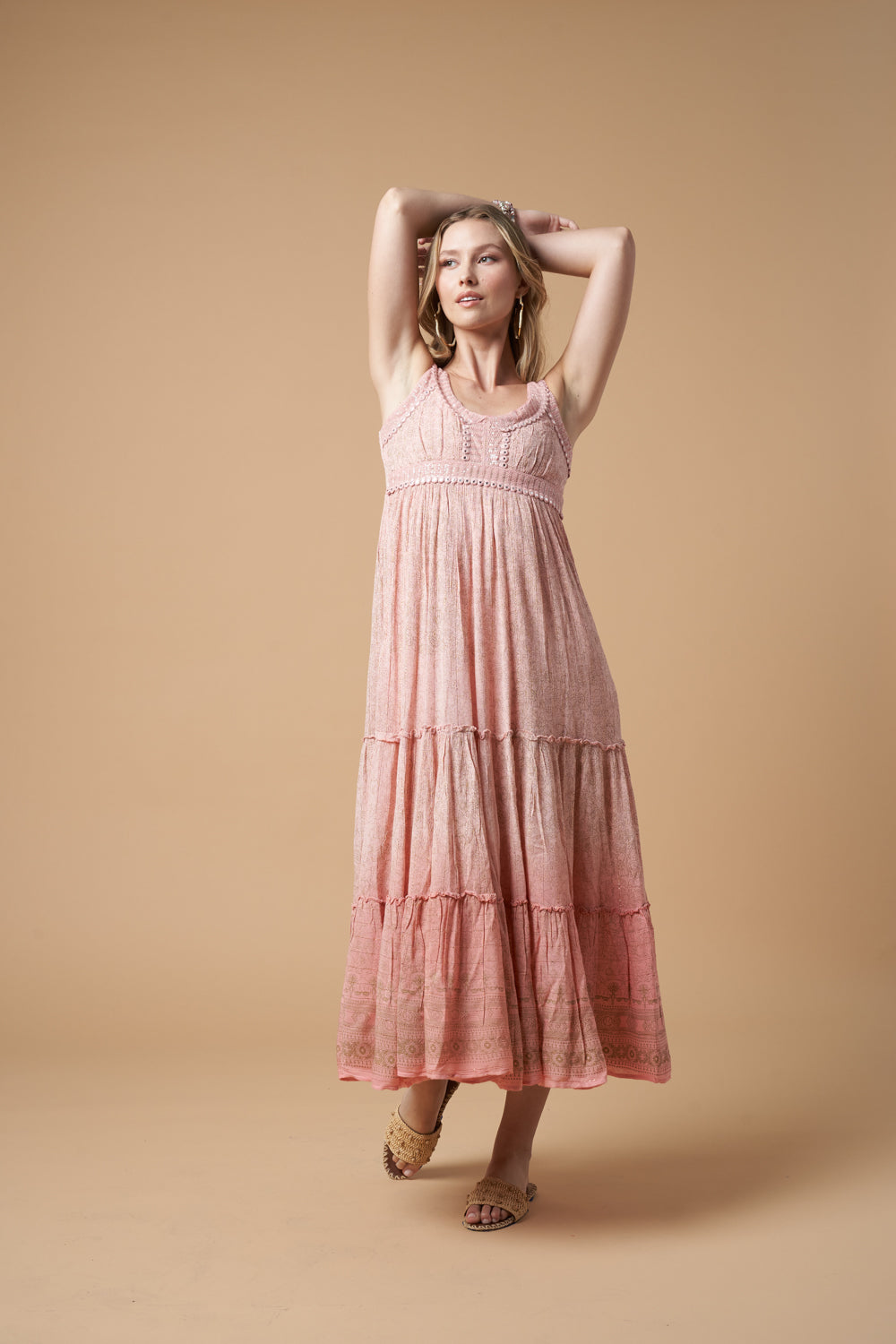 Lotus Dress Pink