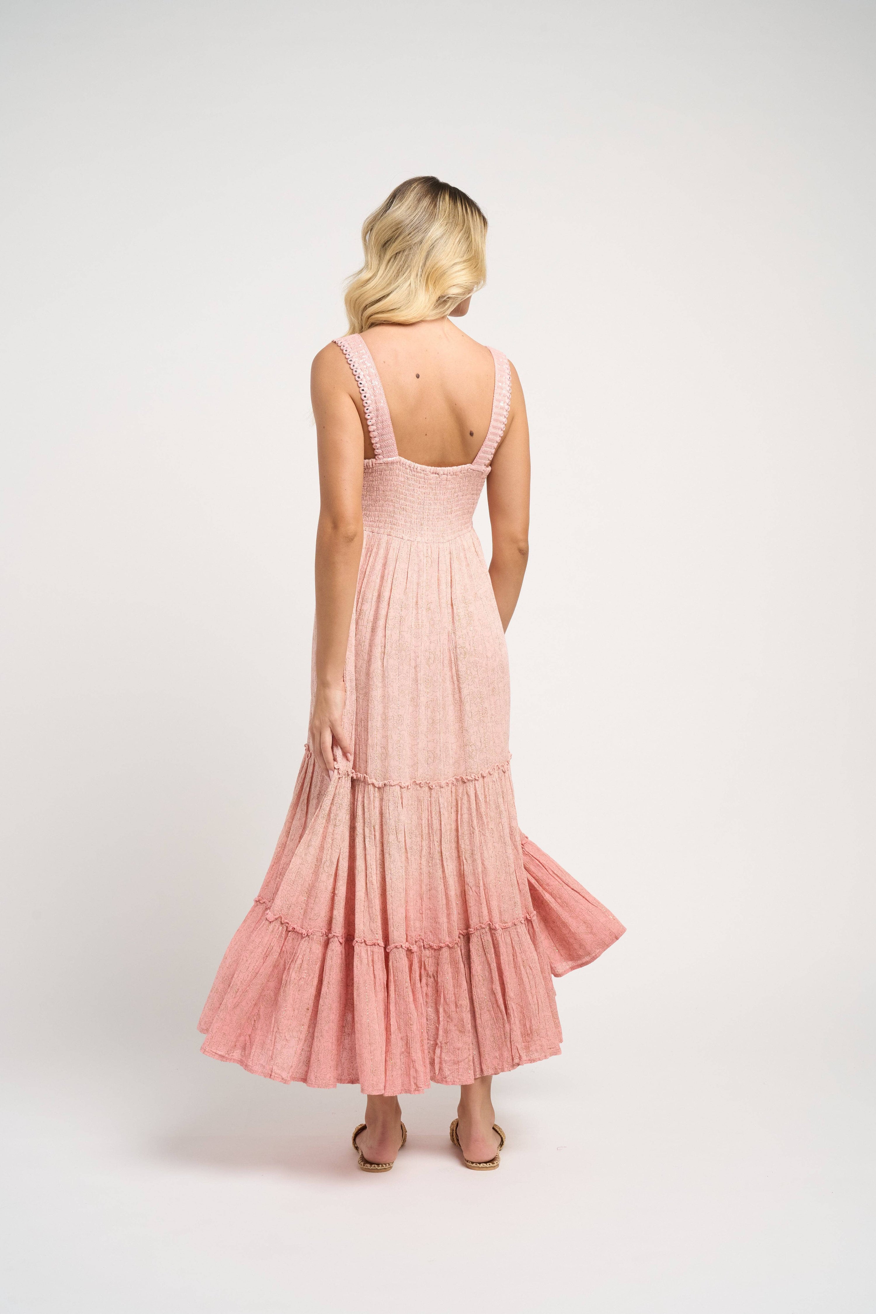 Lotus Dress Pink