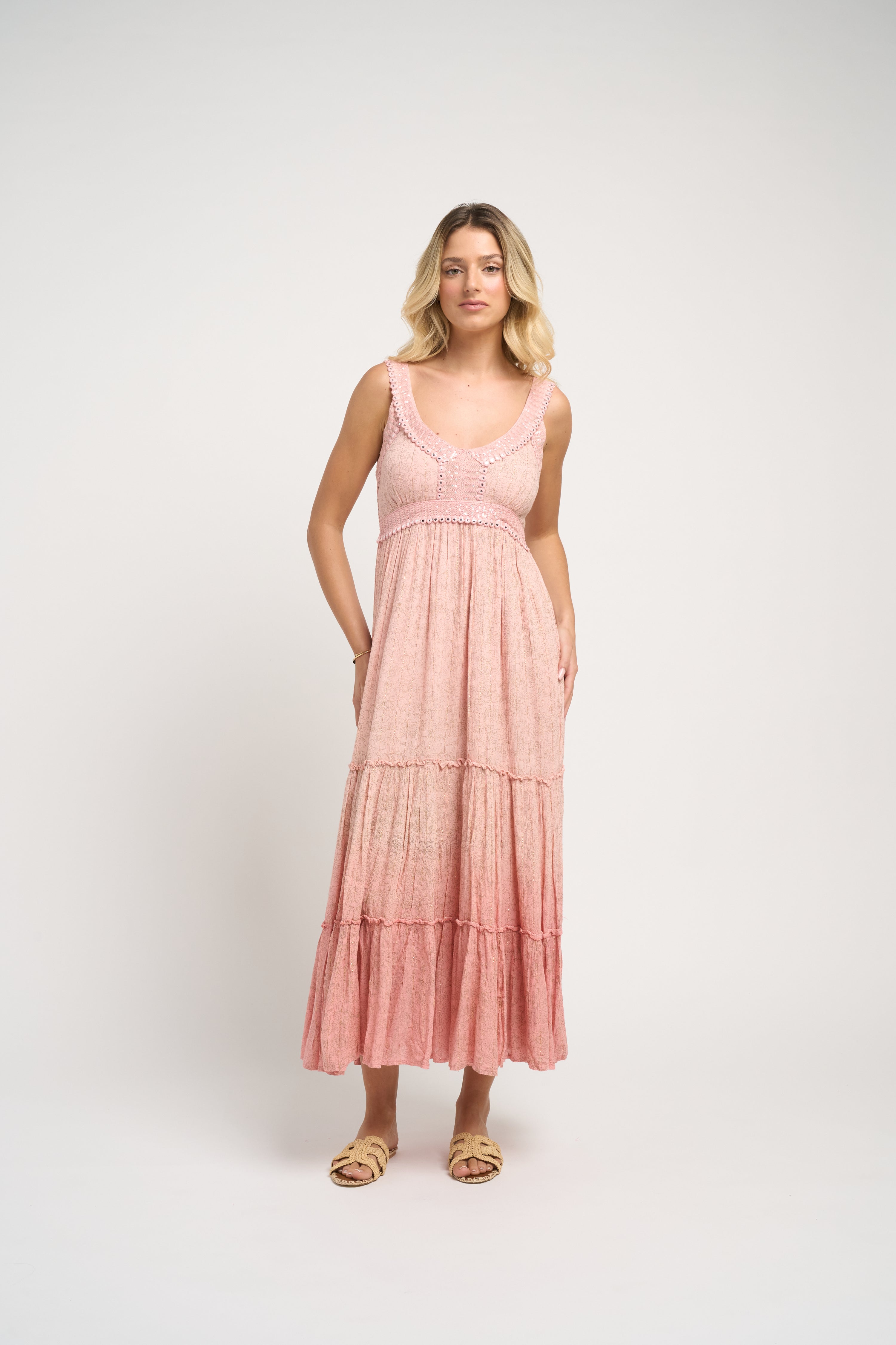 Lotus Dress Pink