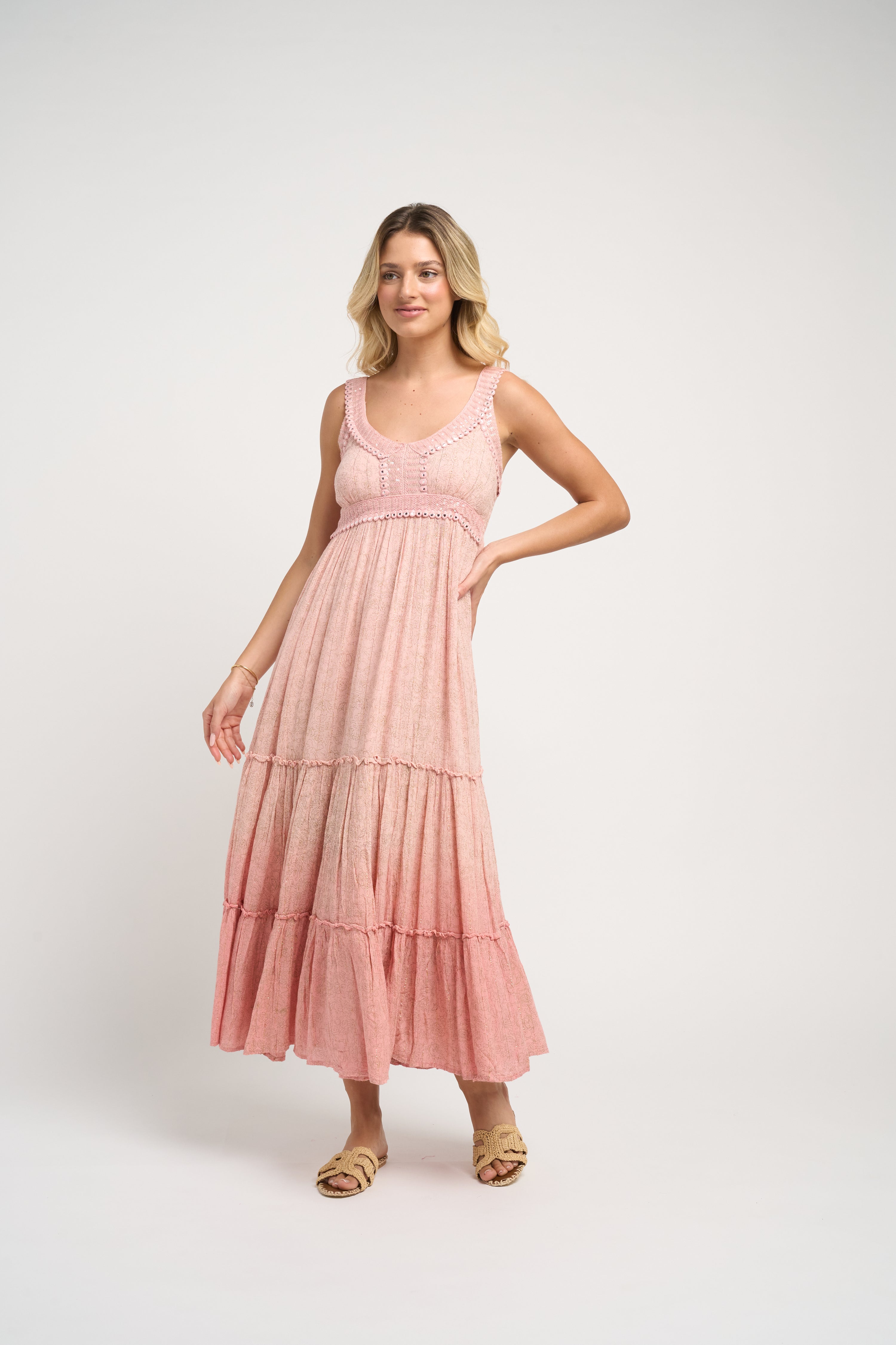 Lotus Dress Pink