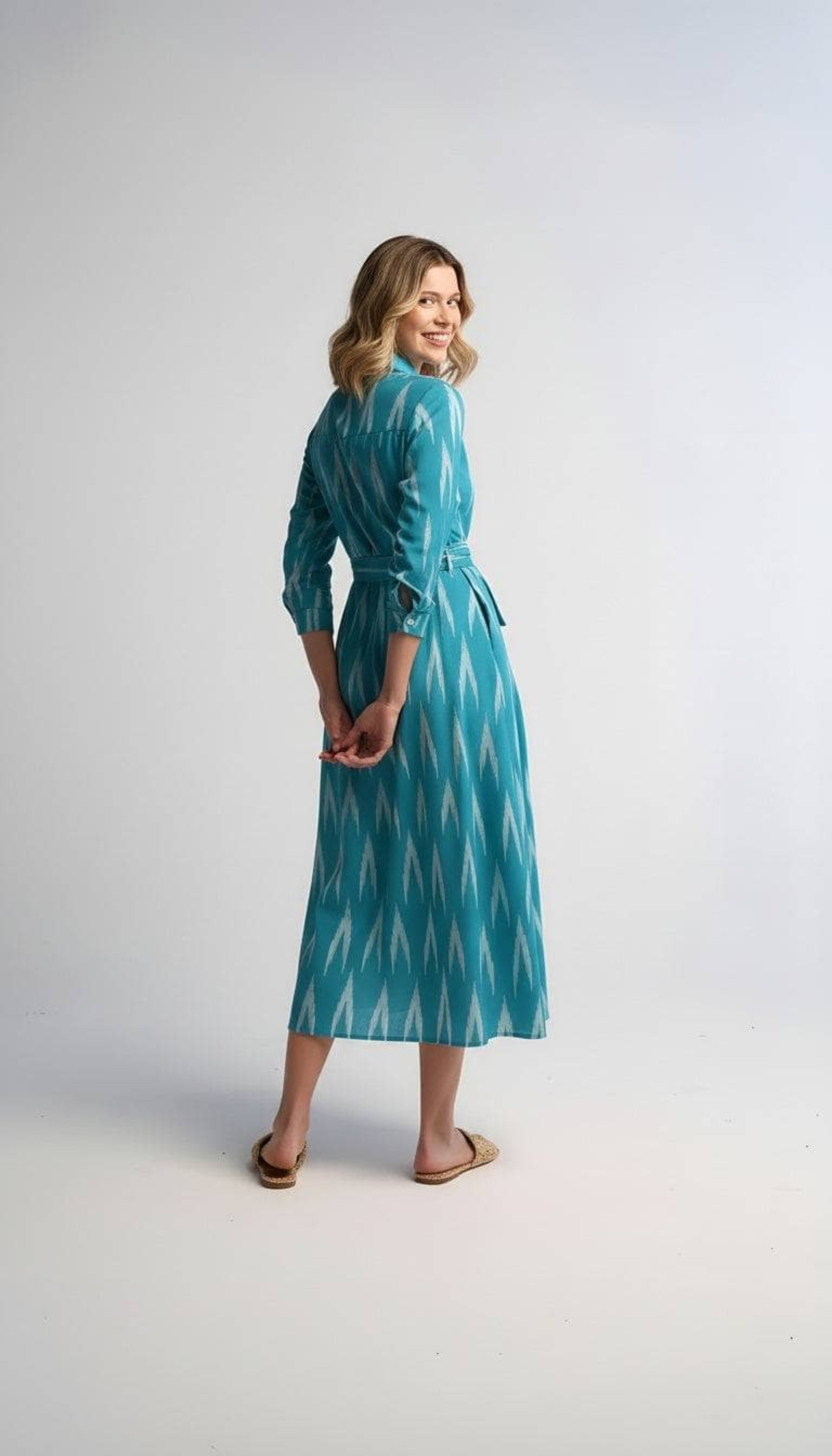 Luciana Ikat Dress