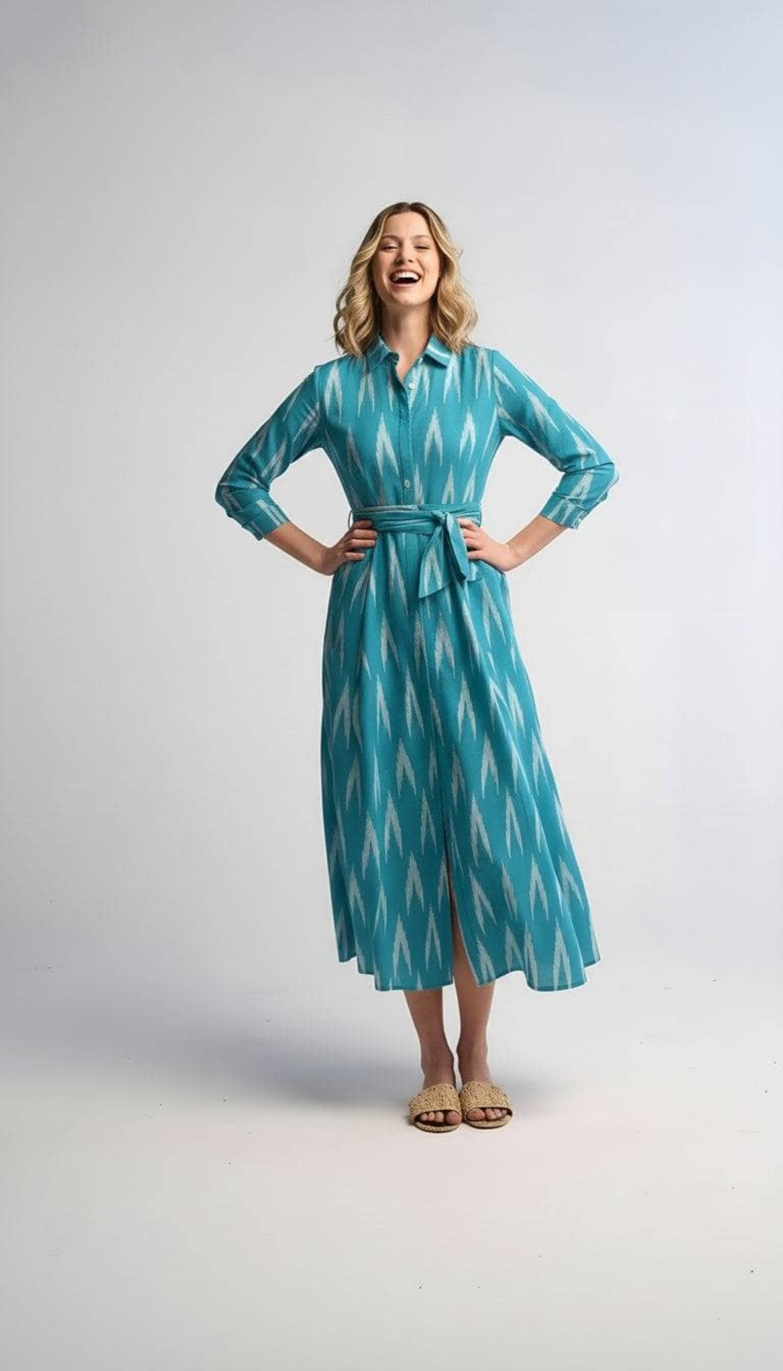 Luciana Ikat Dress