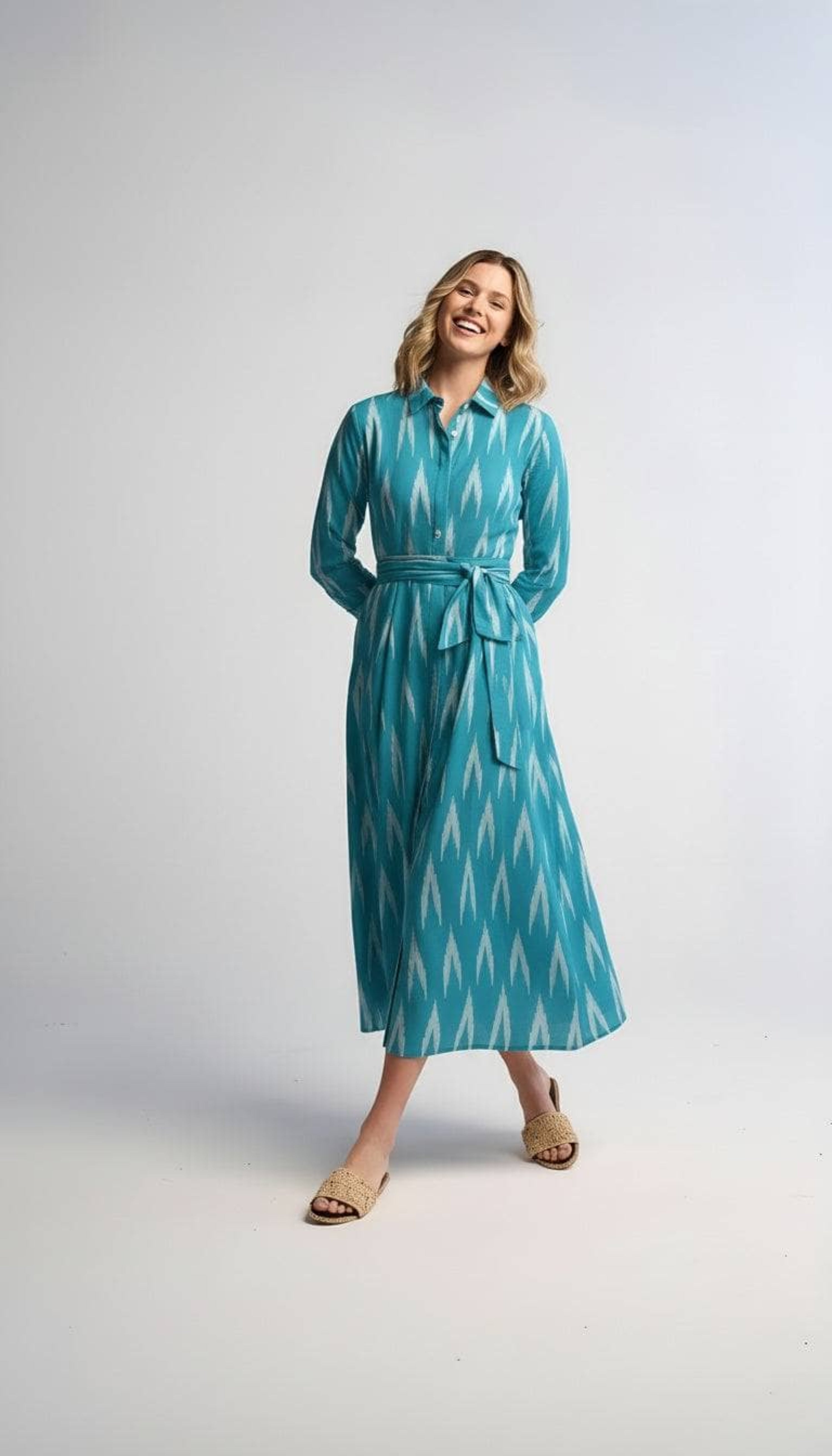 Luciana Ikat Dress