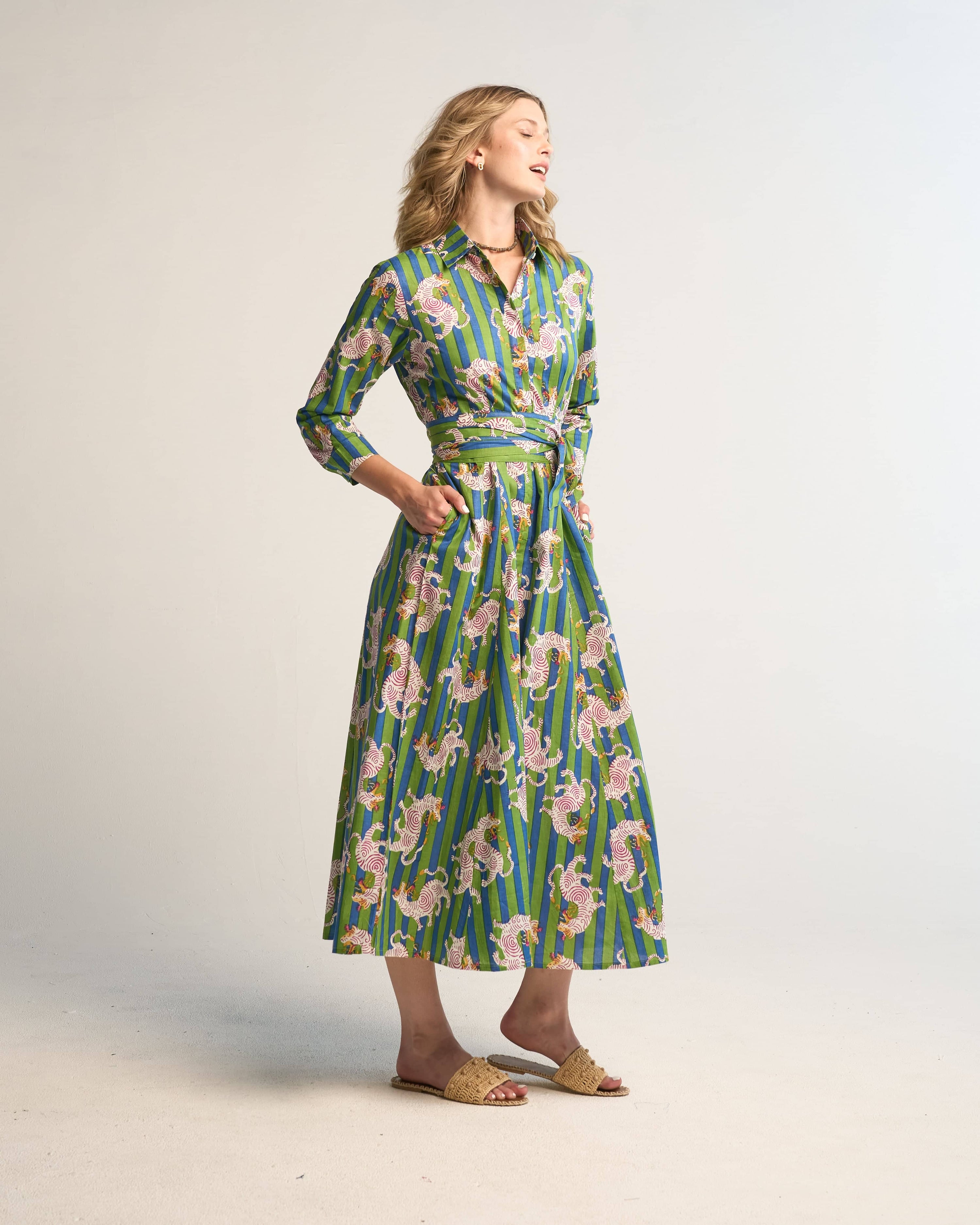 Luciana Tibet Dragon Dress