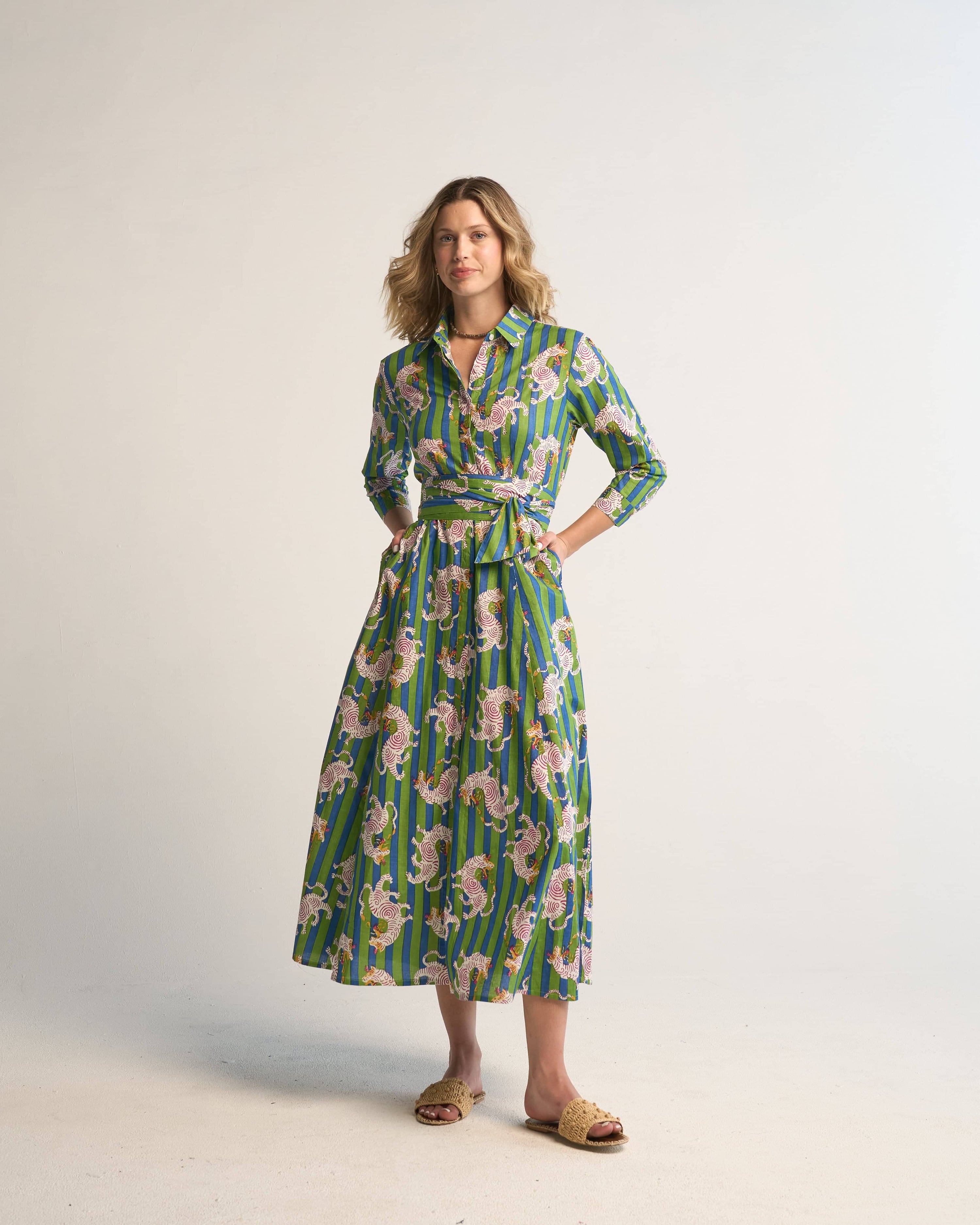 Luciana Tibet Dragon Dress