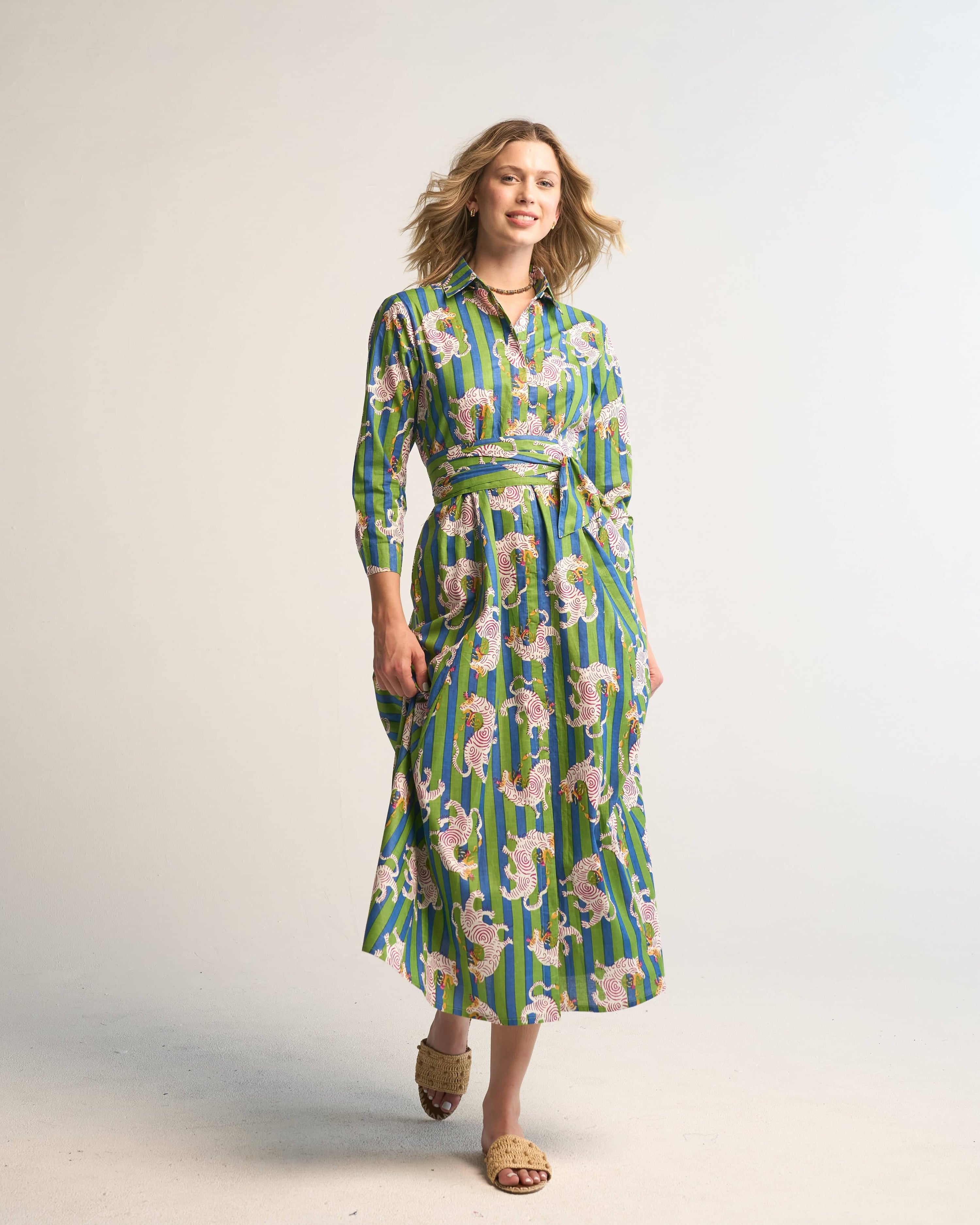 Luciana Tibet Dragon Dress