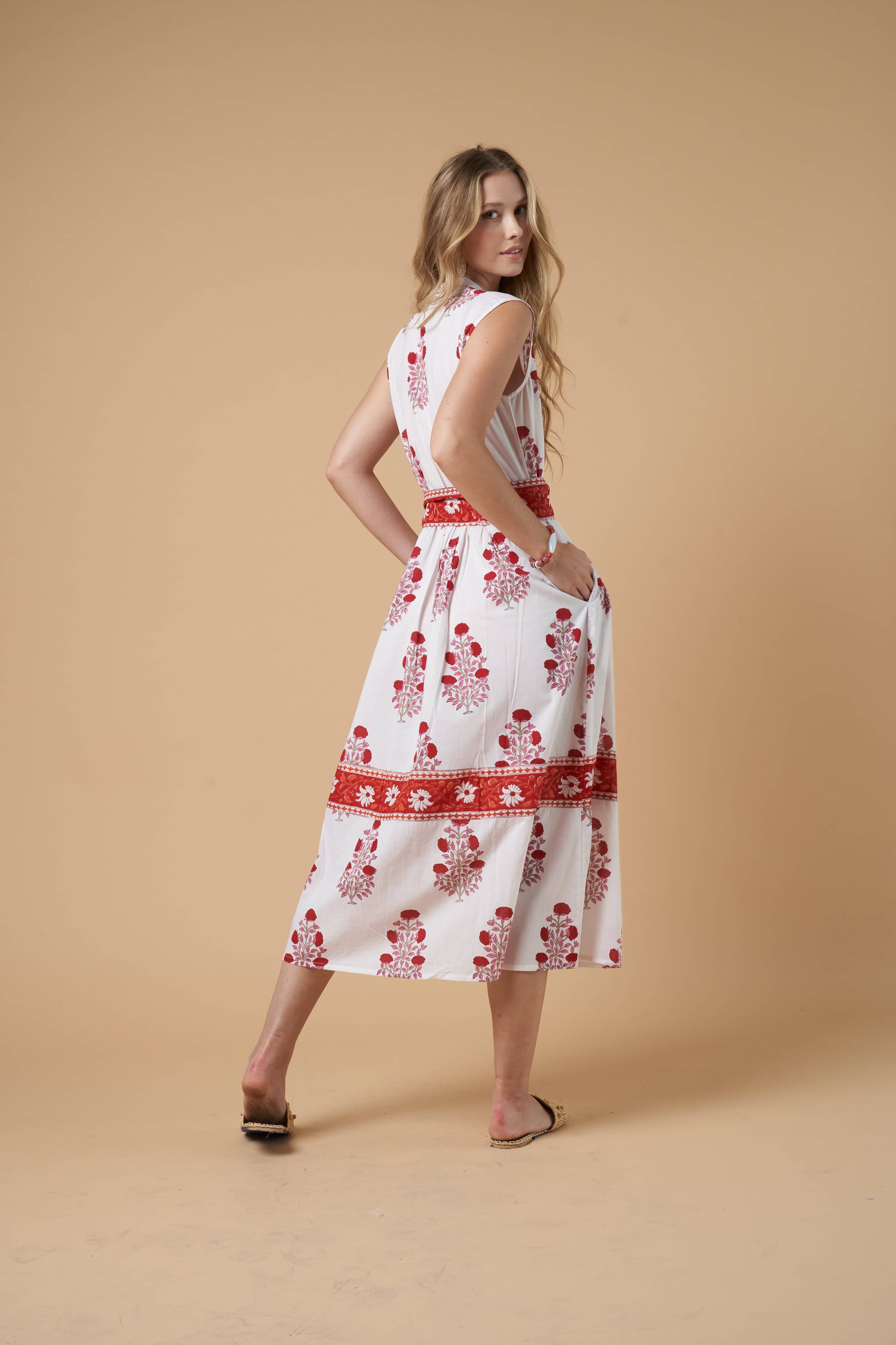 Maya Dress-Guadalupe Design