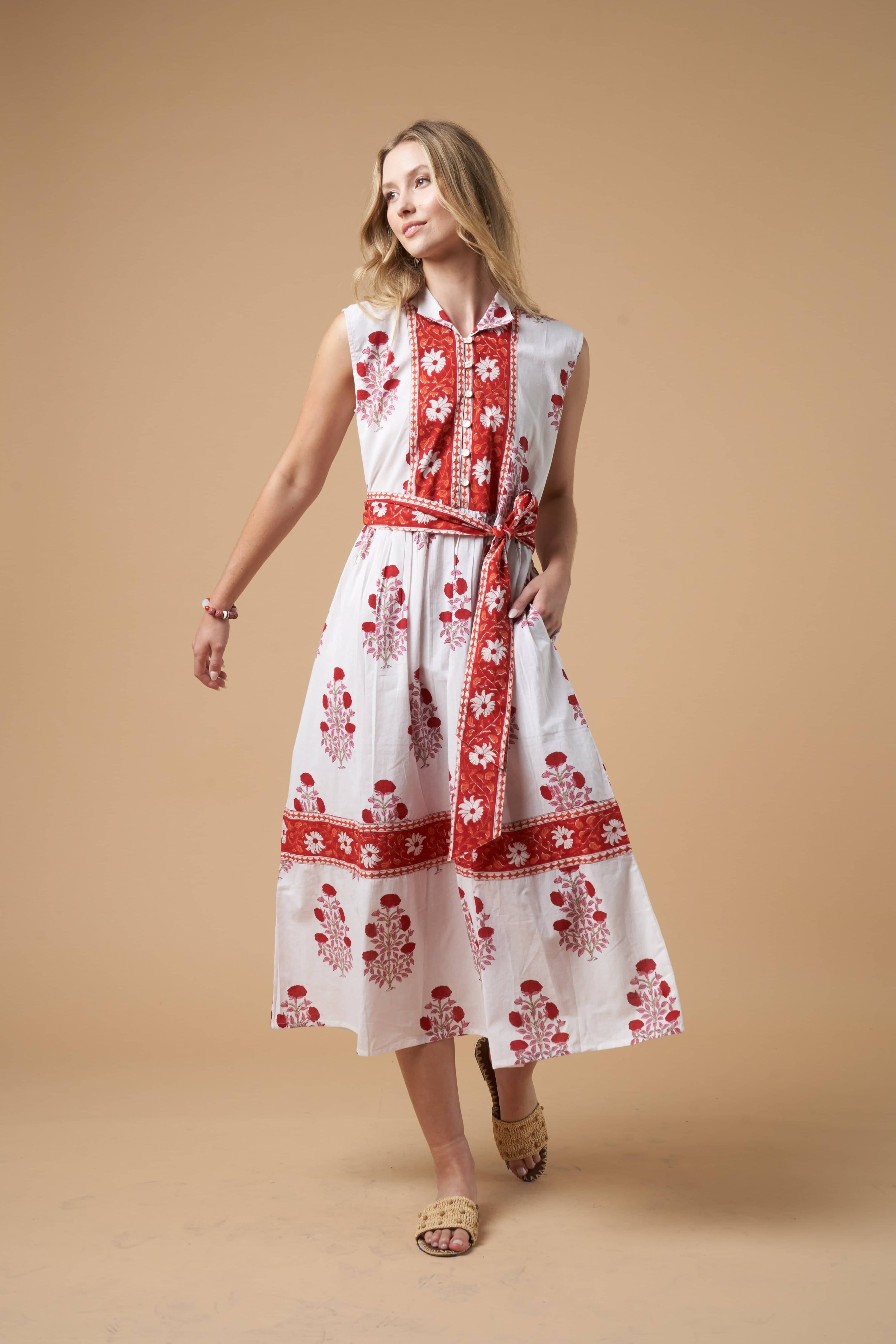 Maya Dress-Guadalupe Design