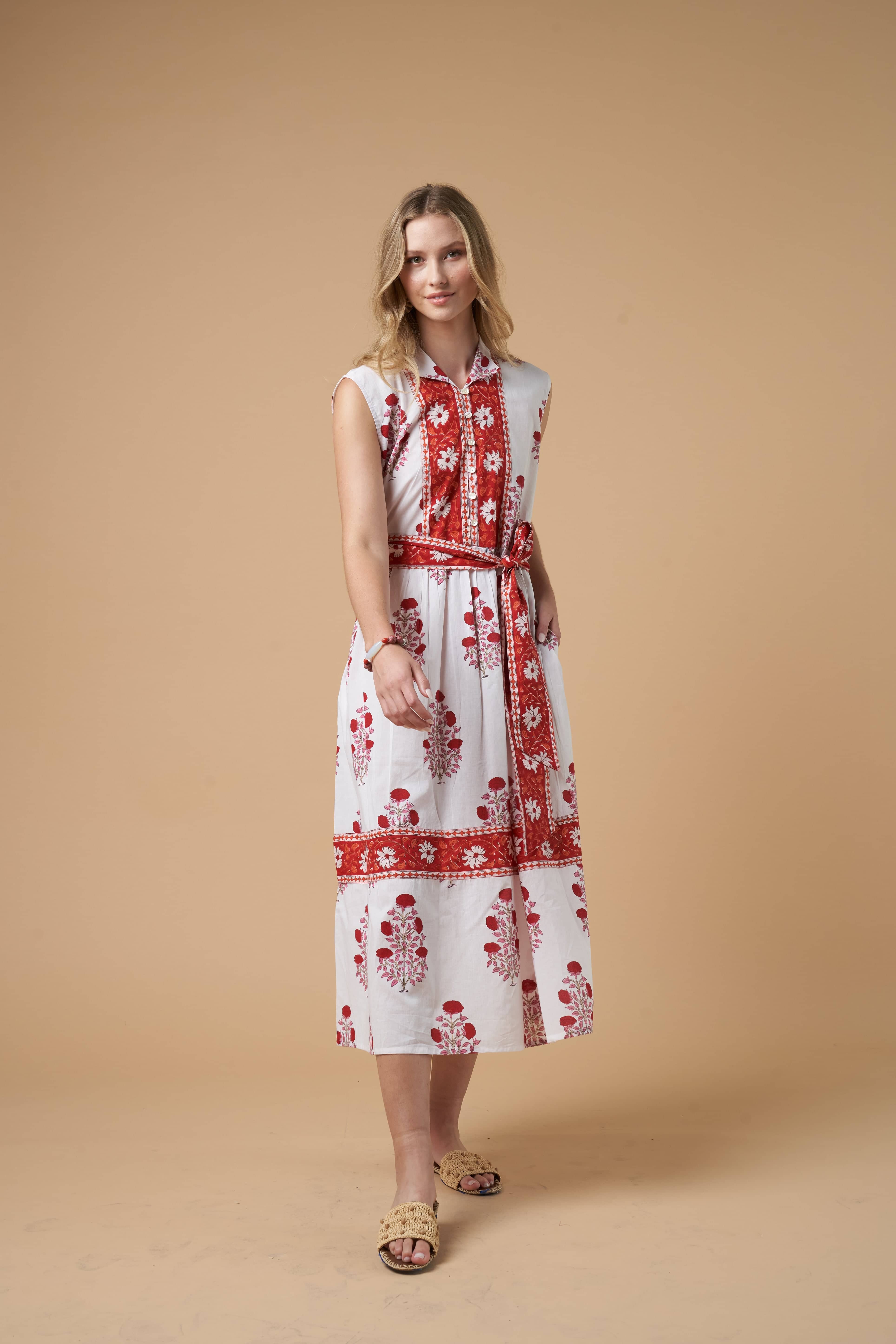 Maya Dress-Guadalupe Design