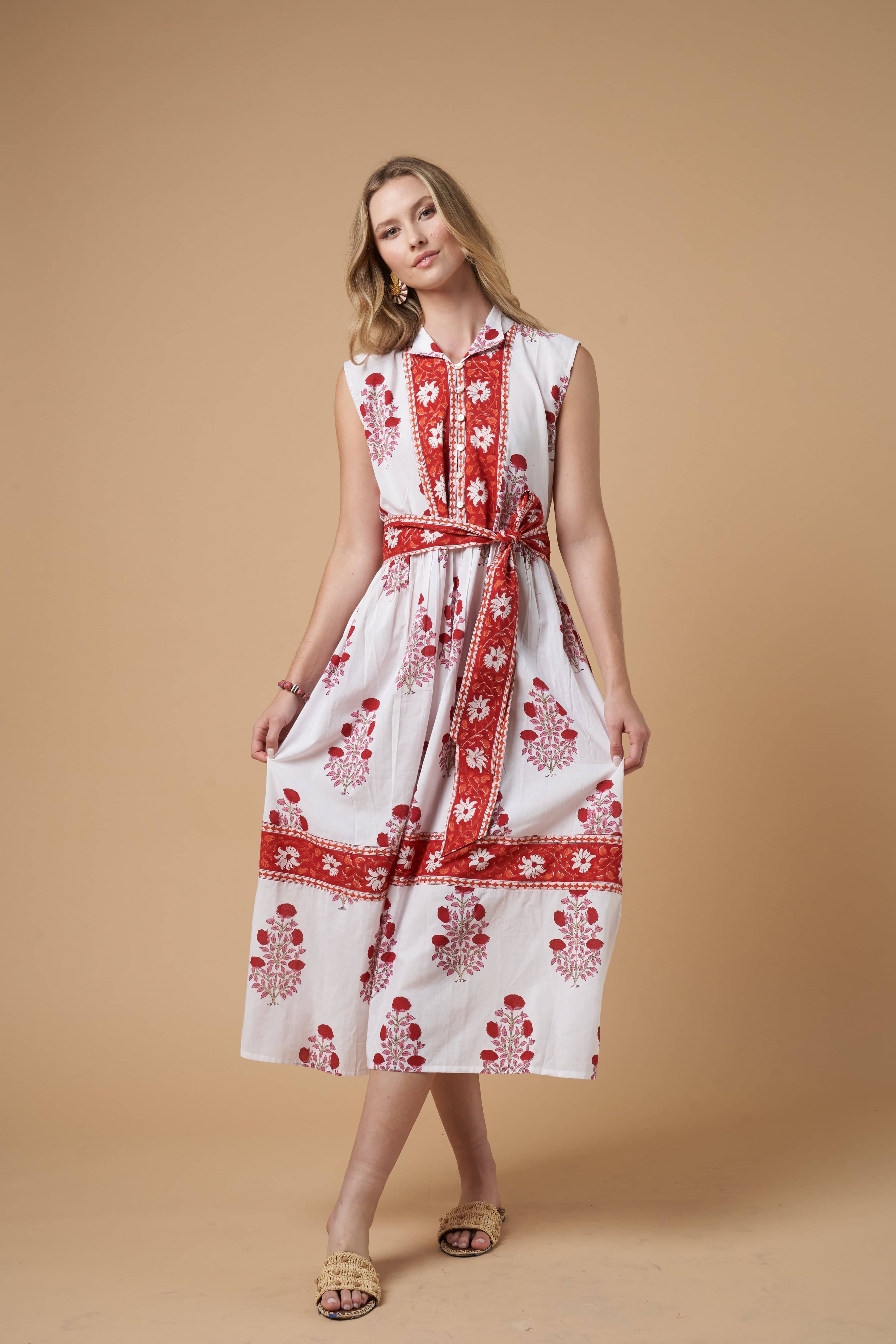 Maya Dress-Guadalupe Design