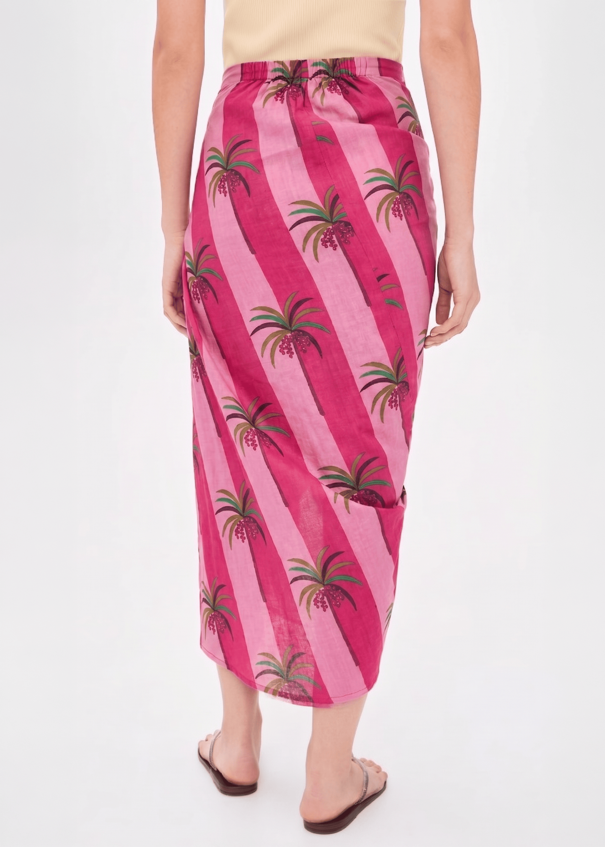 Luciana Palm Pareo Skirts