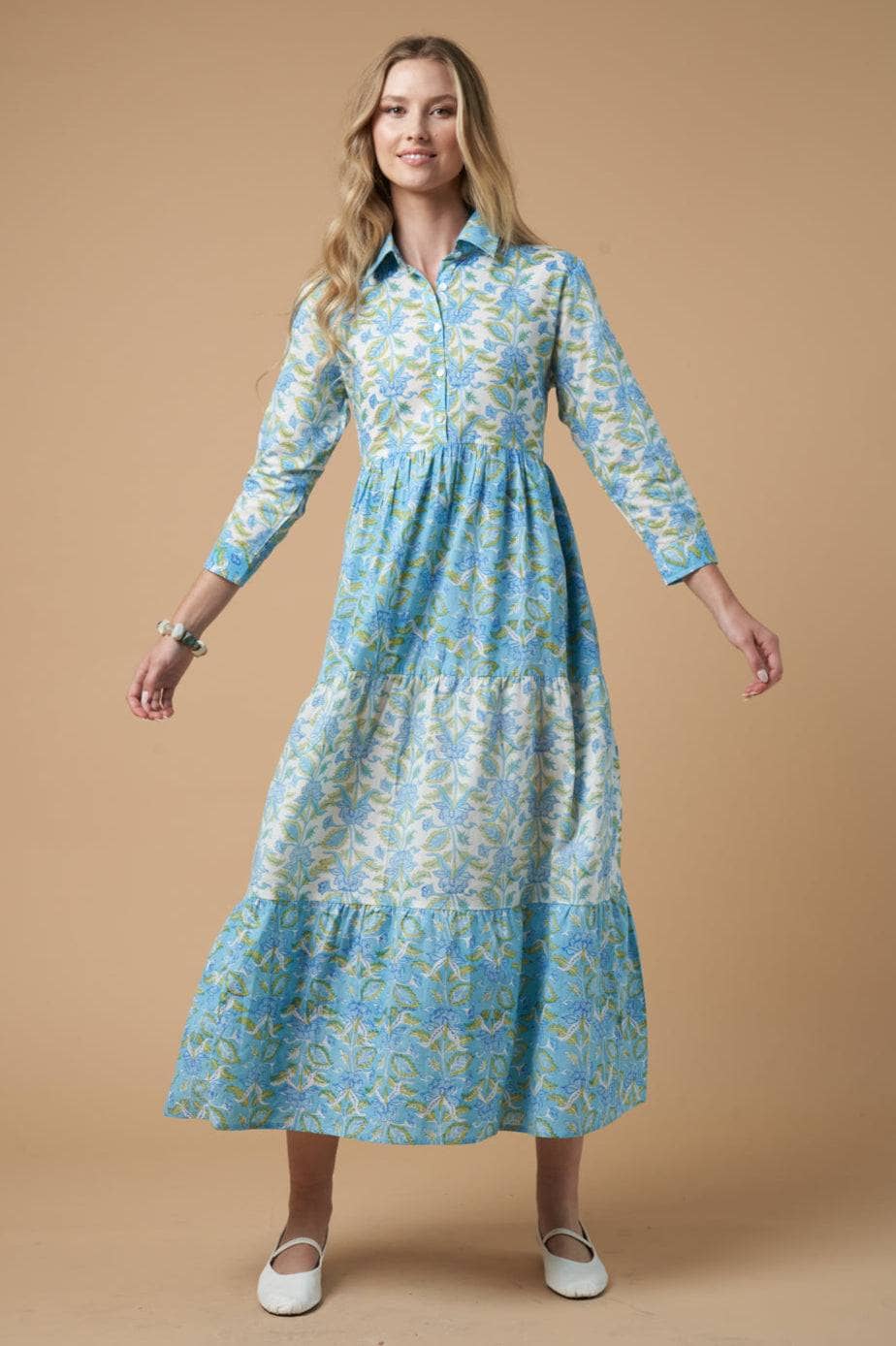 Shop Now Sonia Dress Blue Cool & Casual Elegance | Guadalupe Design Xs Shop Now Sonia Dress Blue Cool & Casual Elegance | Guadalupe Design Xs