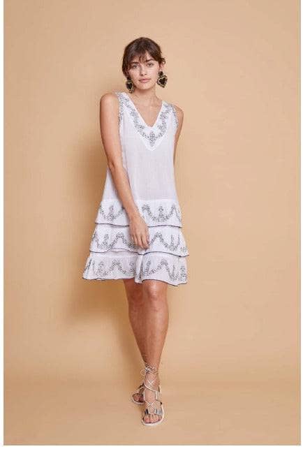Mariane Tunic Dress White