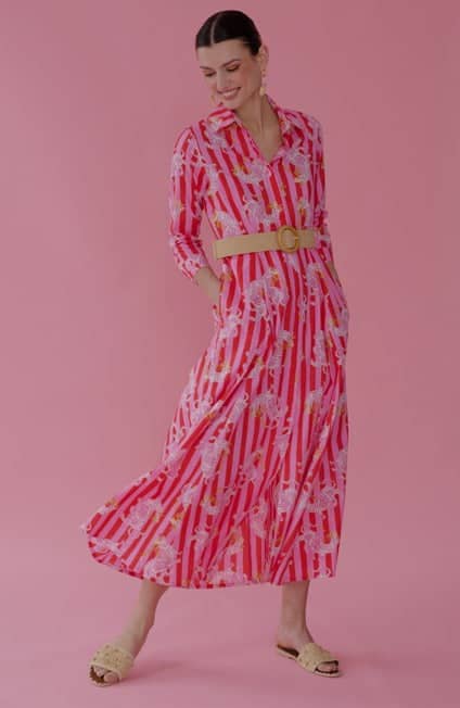 Luciana Tibet Dragon Dress