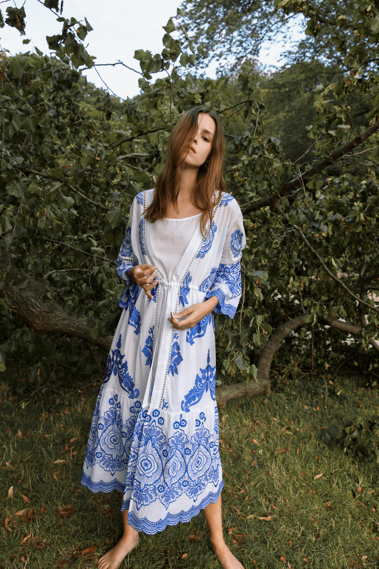 RANEE PAISLEY DRESS-Guadalupe Design