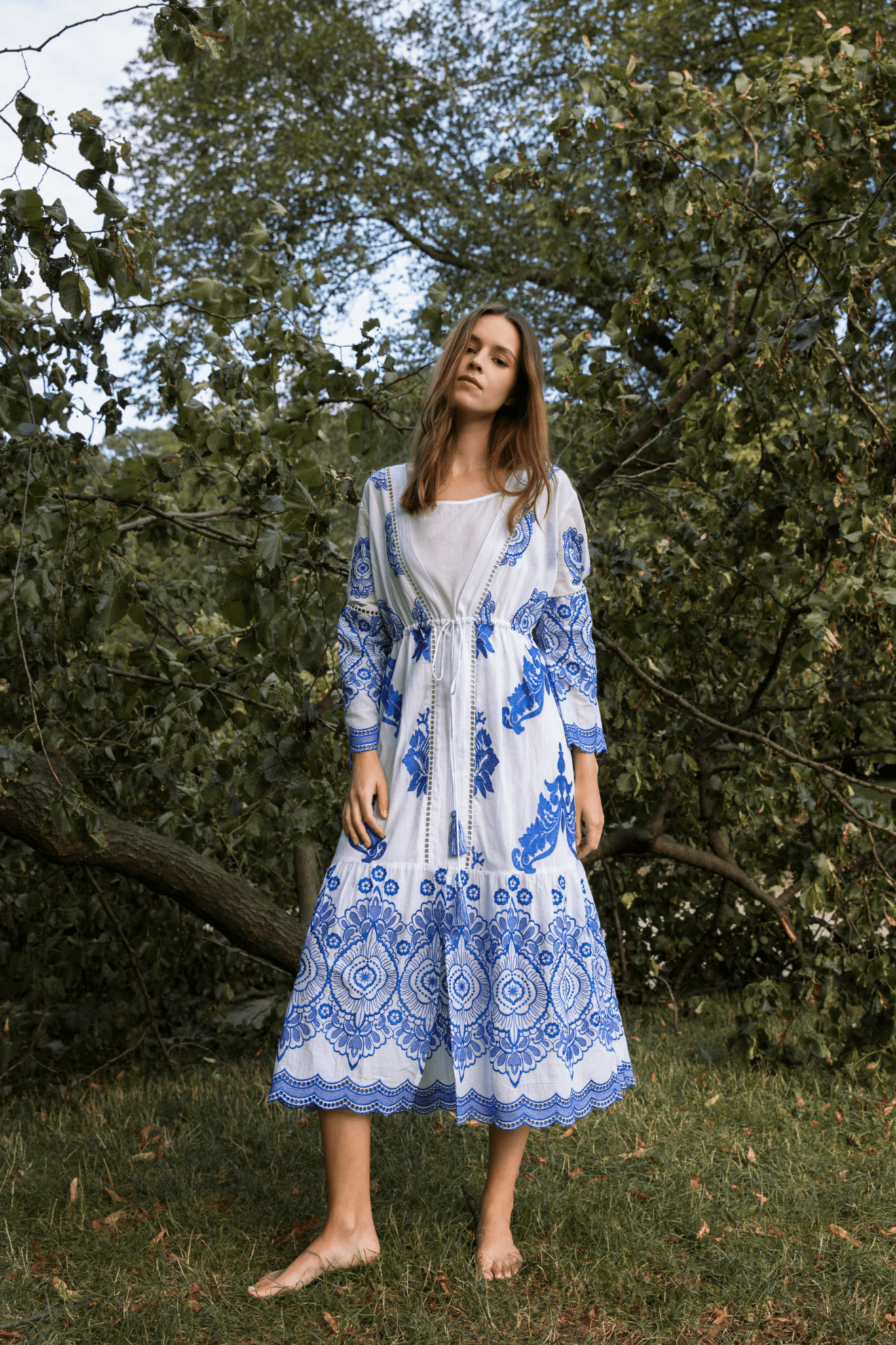 RANEE PAISLEY DRESS-Guadalupe Design