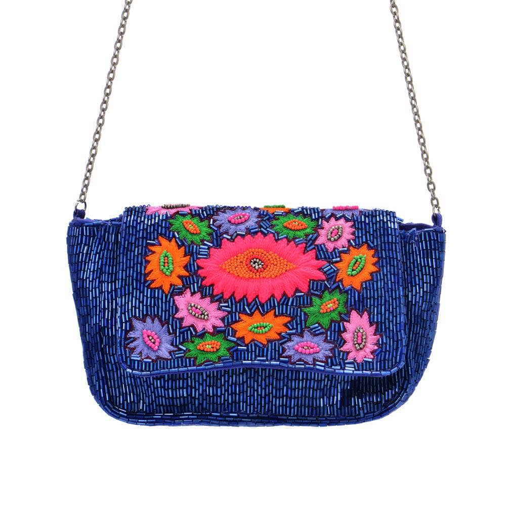 Lucky Eye Party Bag - Blue-Guadalupe Design