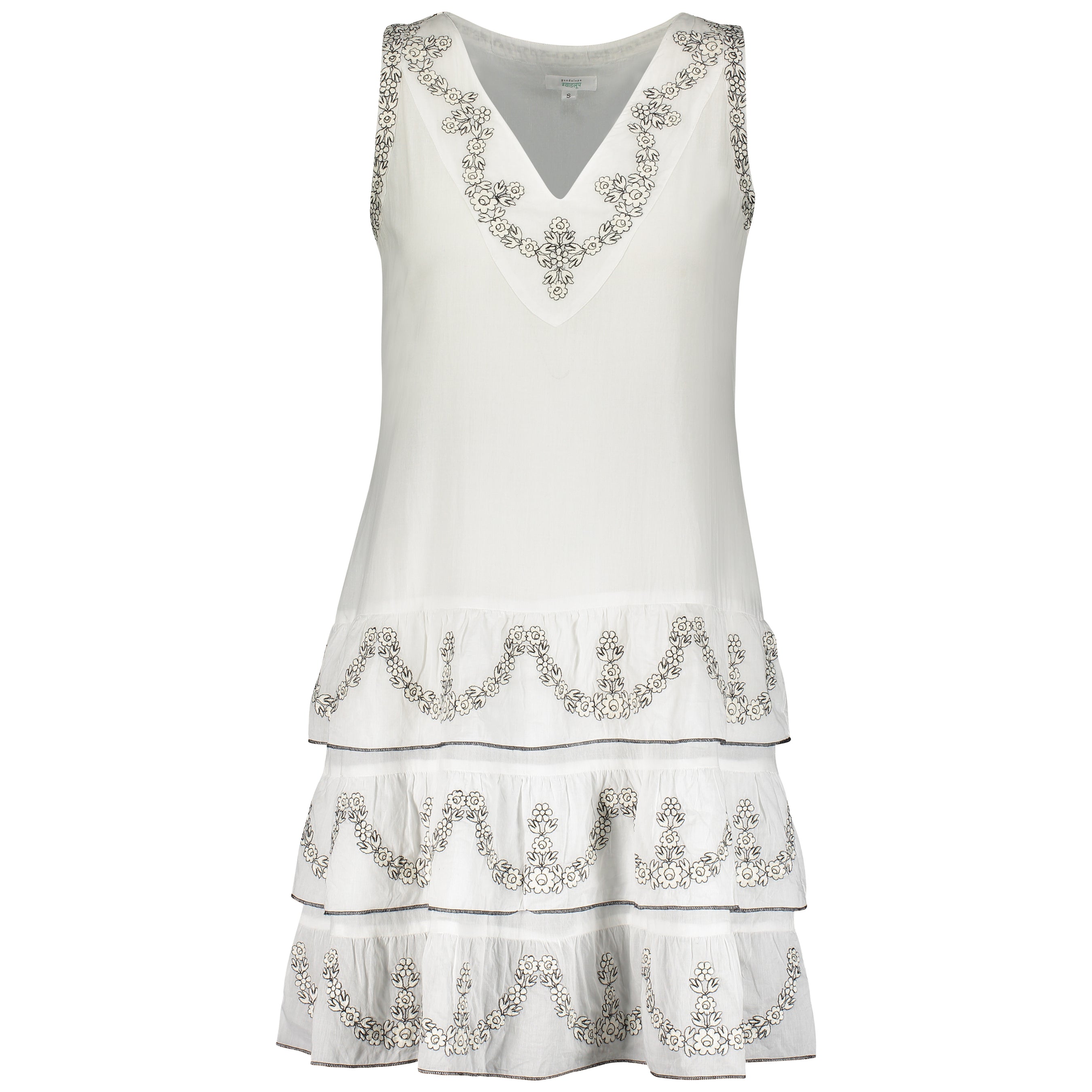 Mariane Tunic Dress White – Guadalupe Design