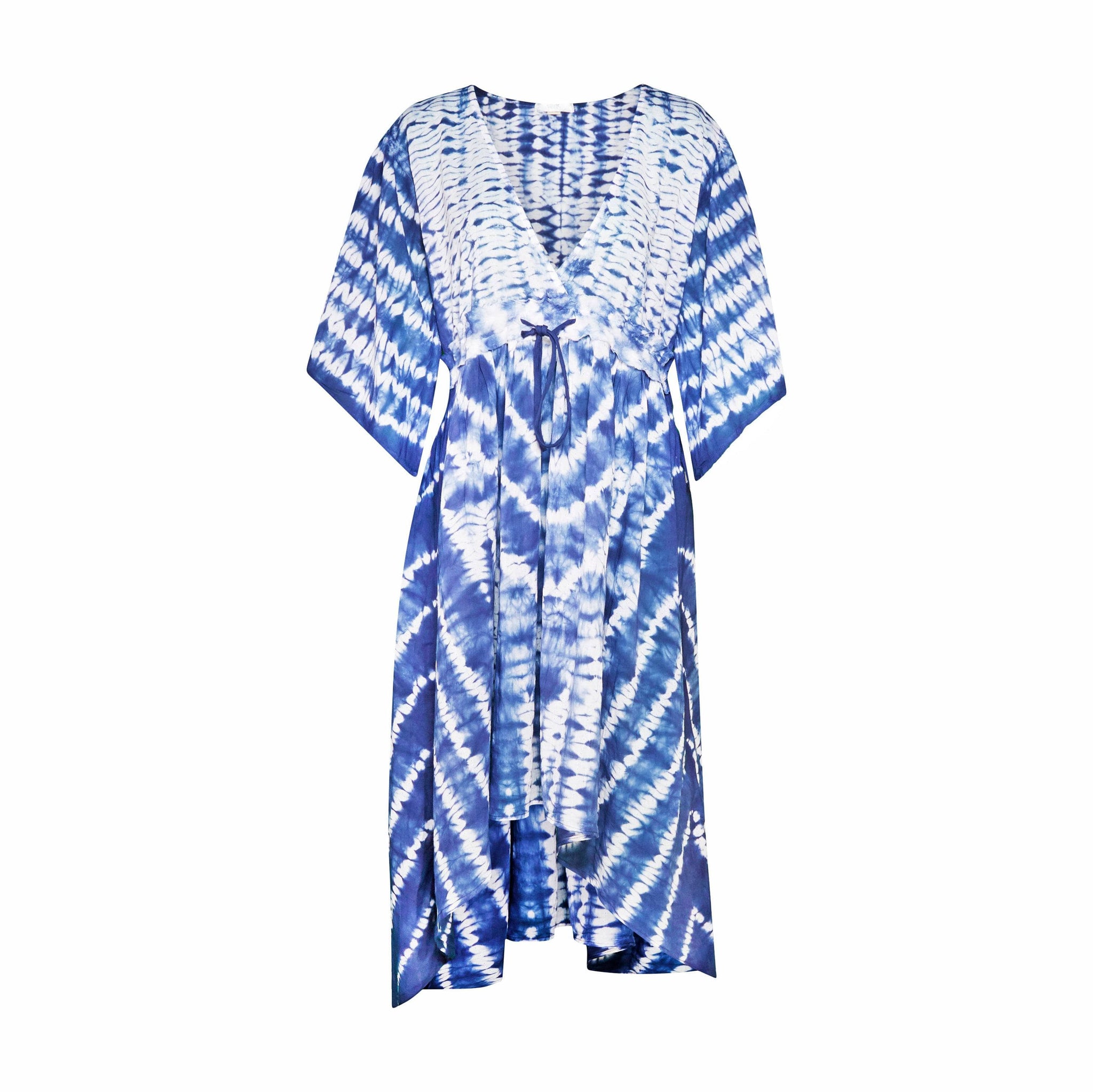 Order Now Shibori High Low Dress | Guadalupe Design Order Now Shibori High Low Dress | Guadalupe Design